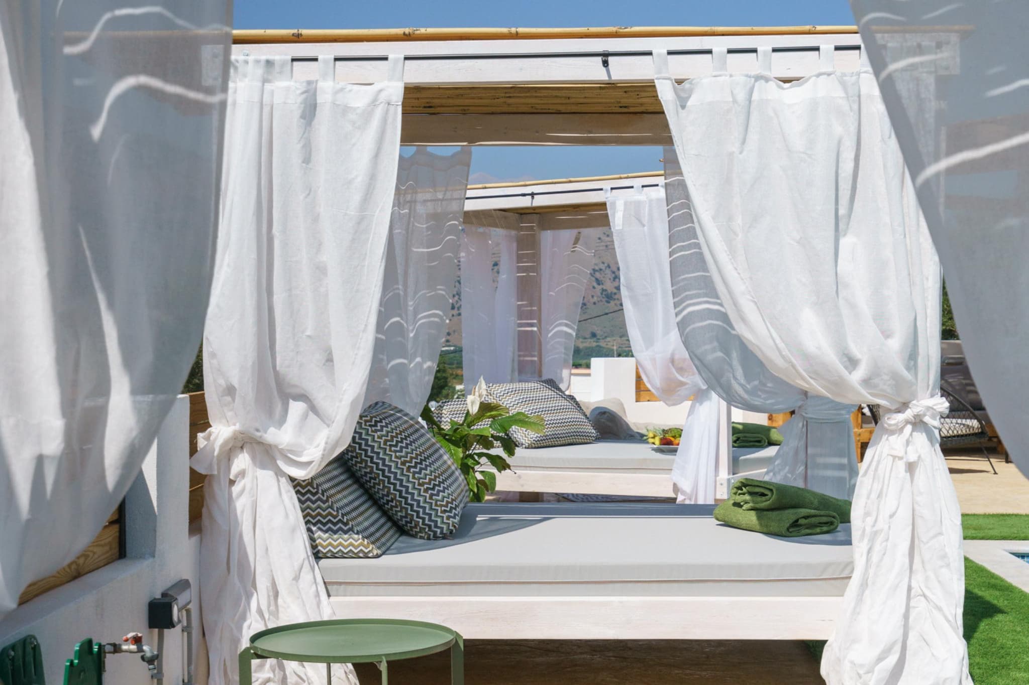 Yammas Stone Villa - Terrasbalkon