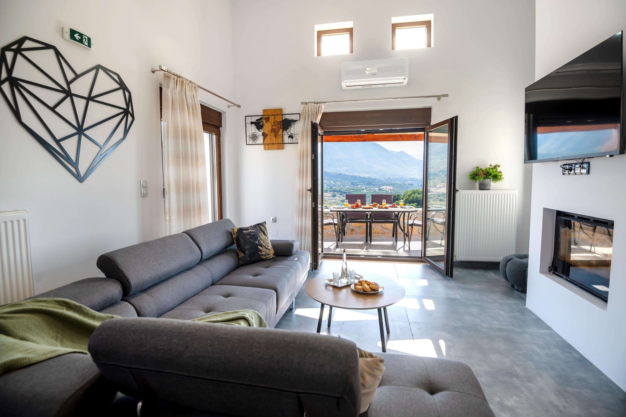 Archontiki Veranda - Woonkamer
