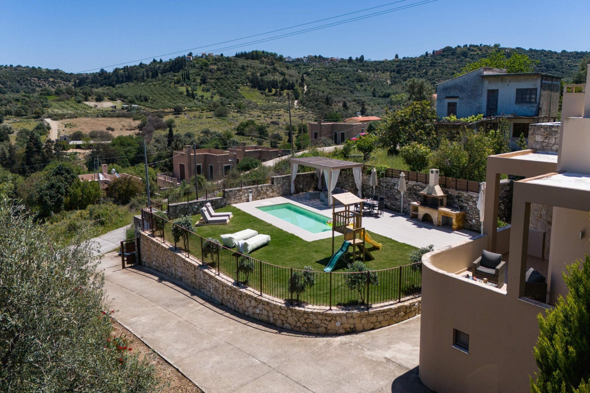 Phylaki - Villa - Zones été à 1 km