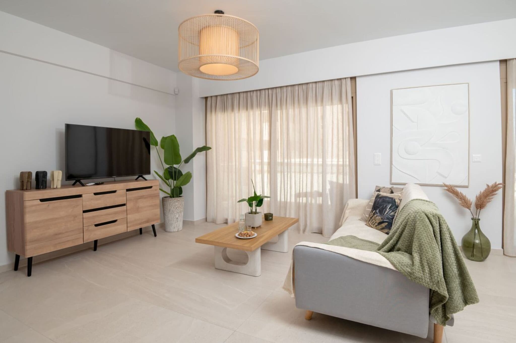 Rethymno Town - Apartment - Woonkamer
