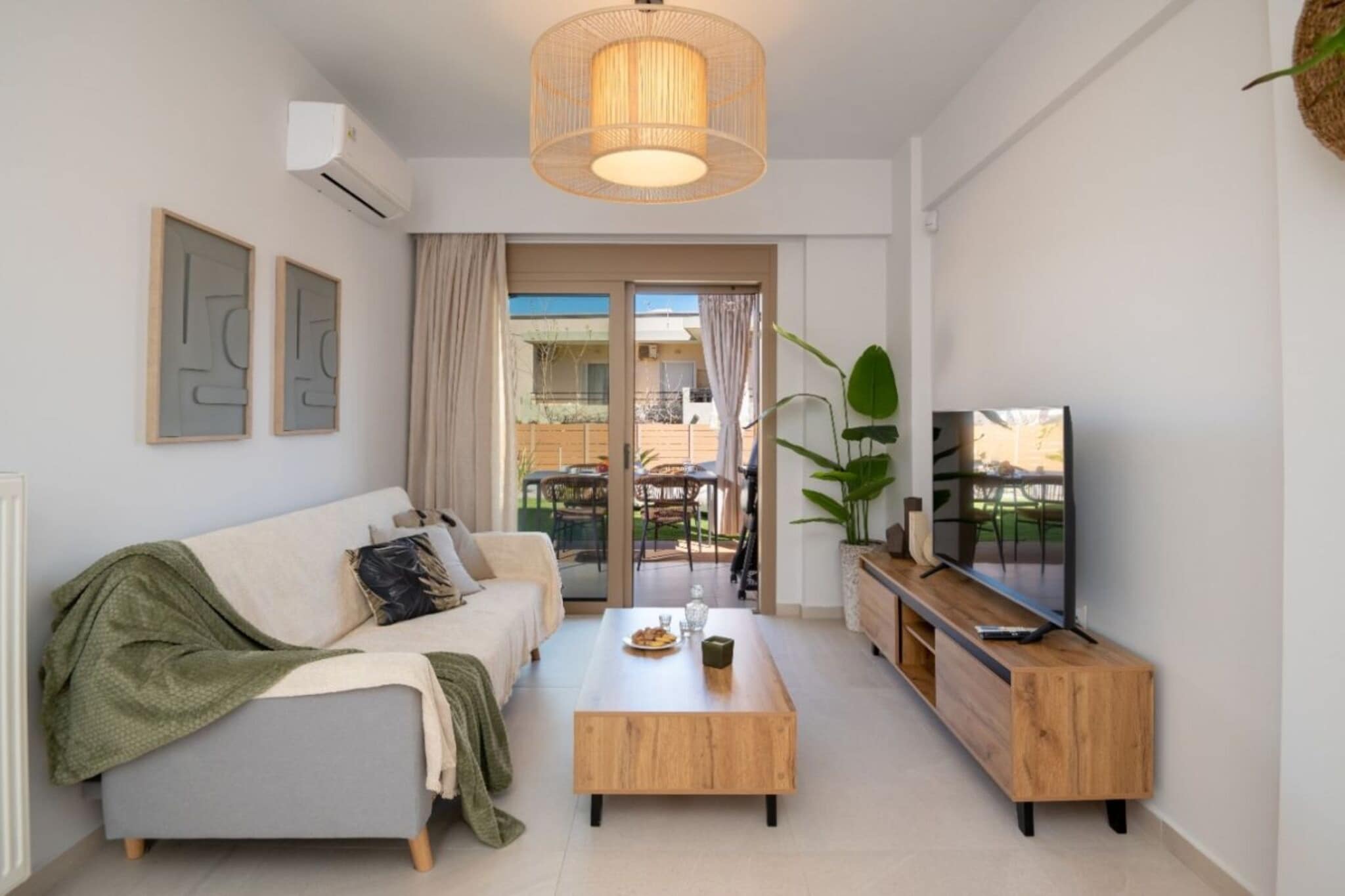 Rethymno Town - Apartment - Woonkamer
