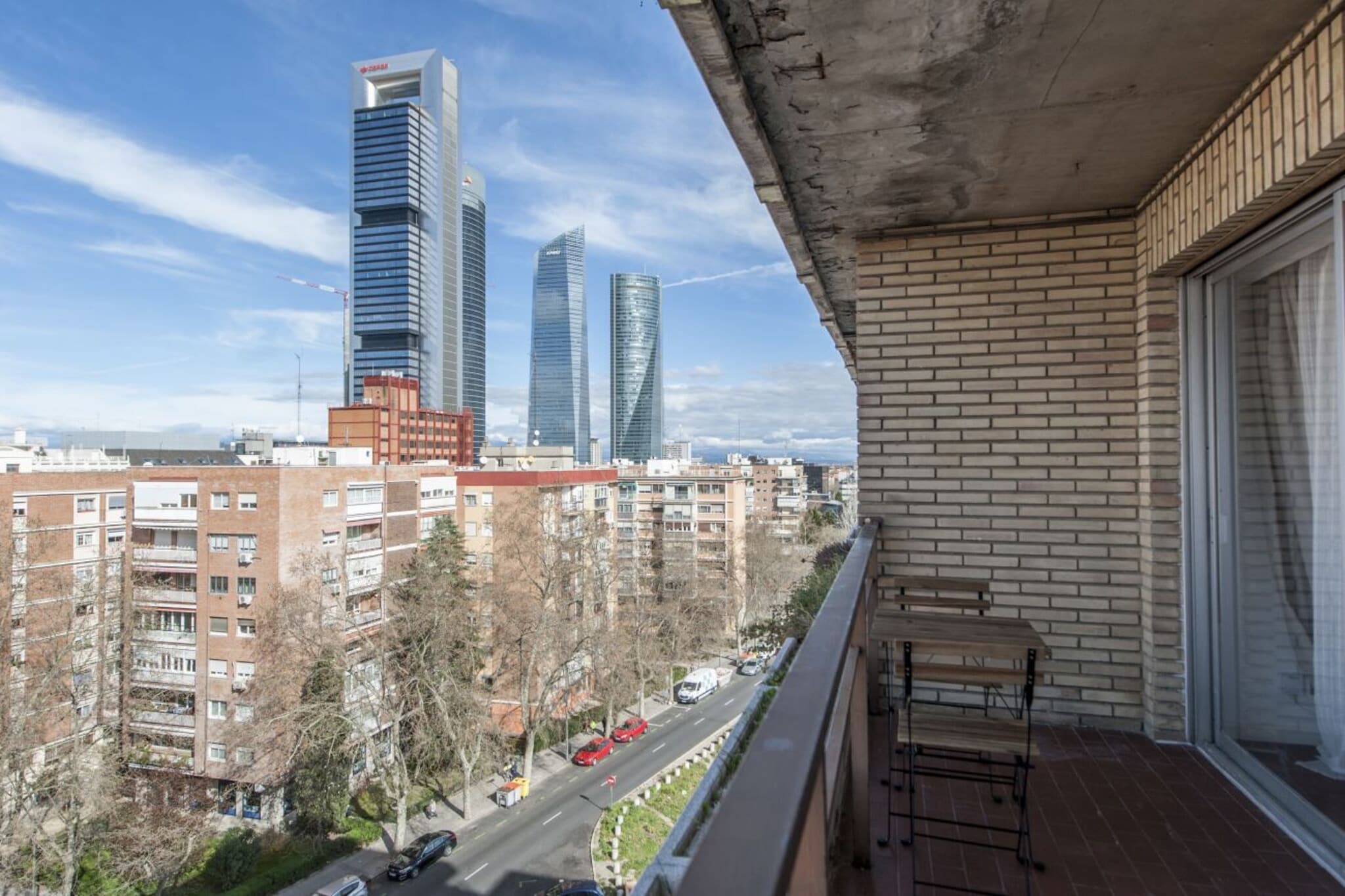 Plaza de Castilla III - Aussicht Sommer