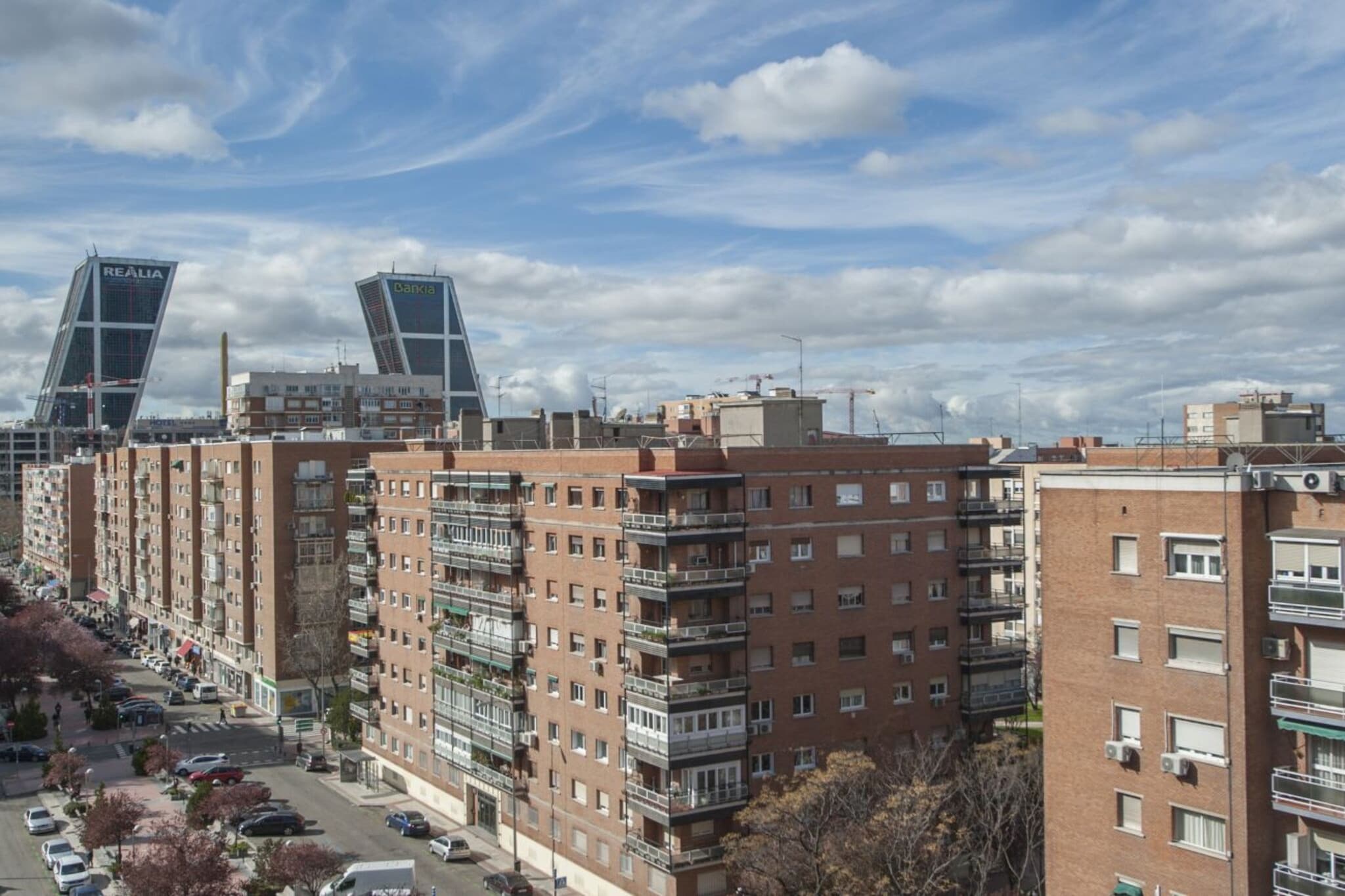 Plaza de Castilla III - Aussicht Sommer