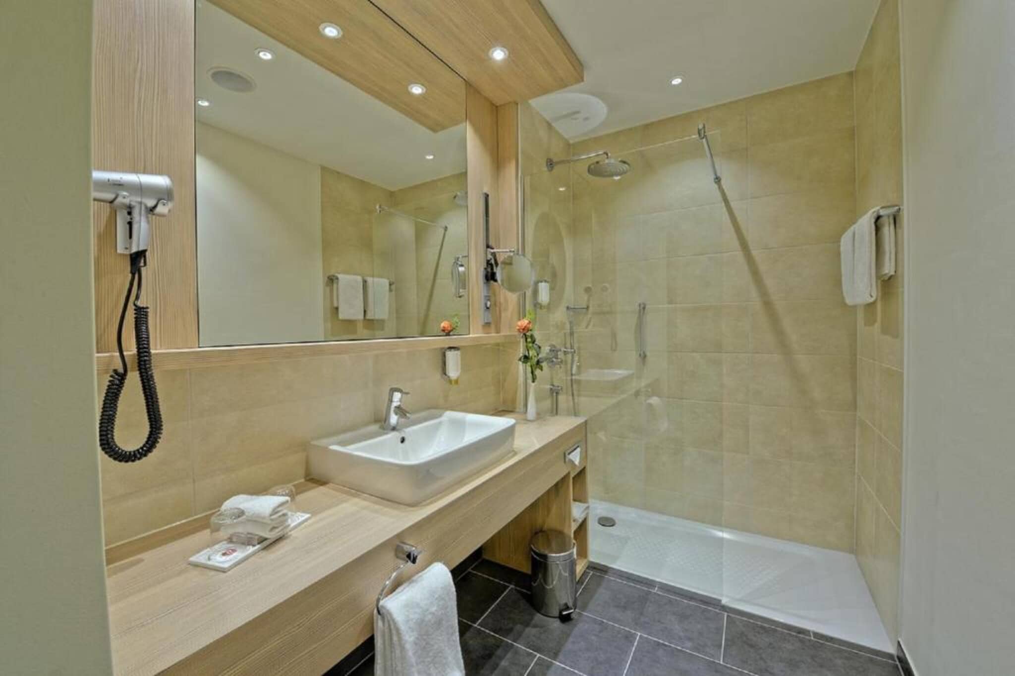 H Hotel Stade Herzog Widukind- Superior Relax Double Room - Salle de bain