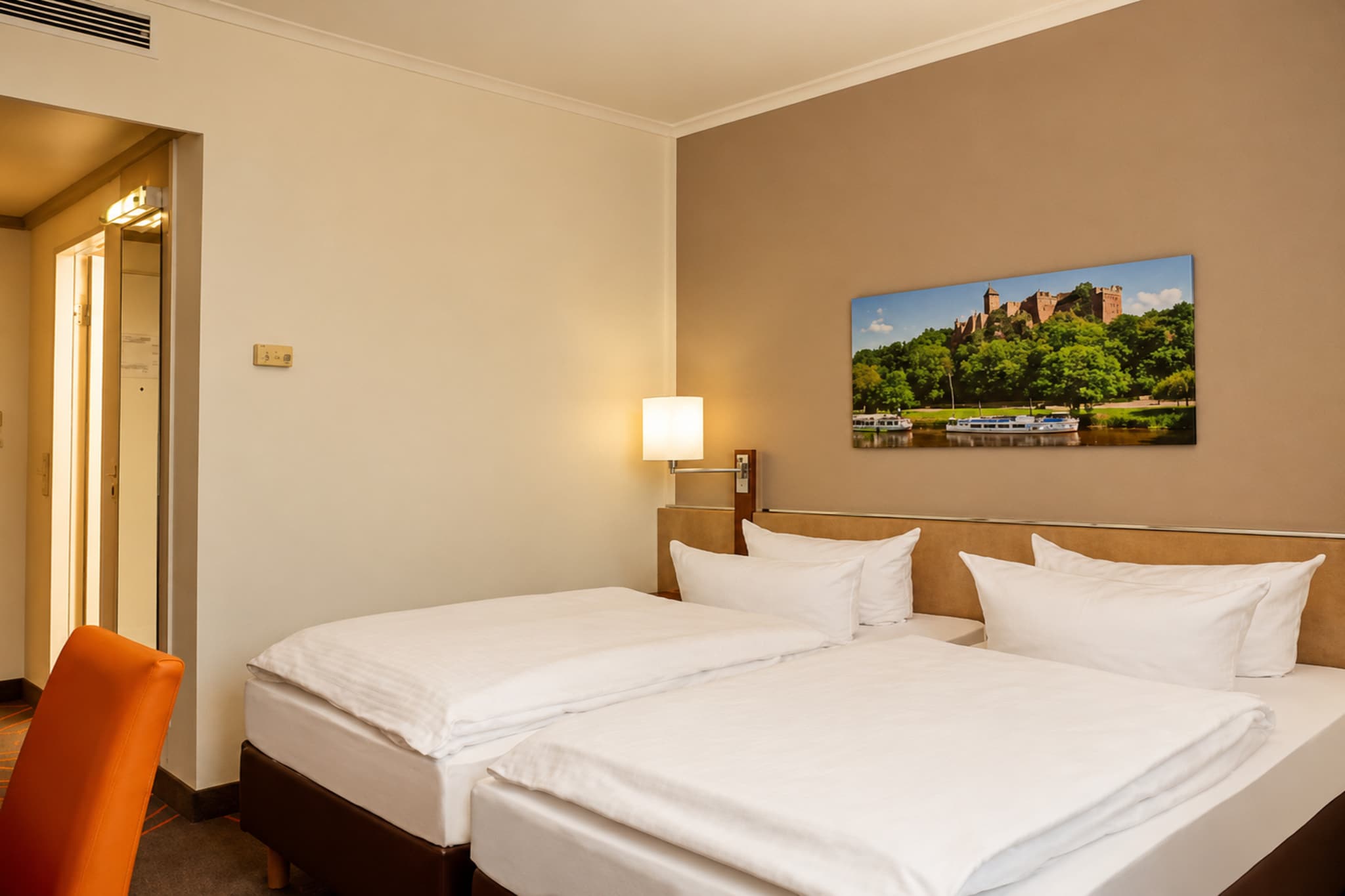 H Hotel Leipzig-Halle - Superior Double or Twin Room - Slaapkamer