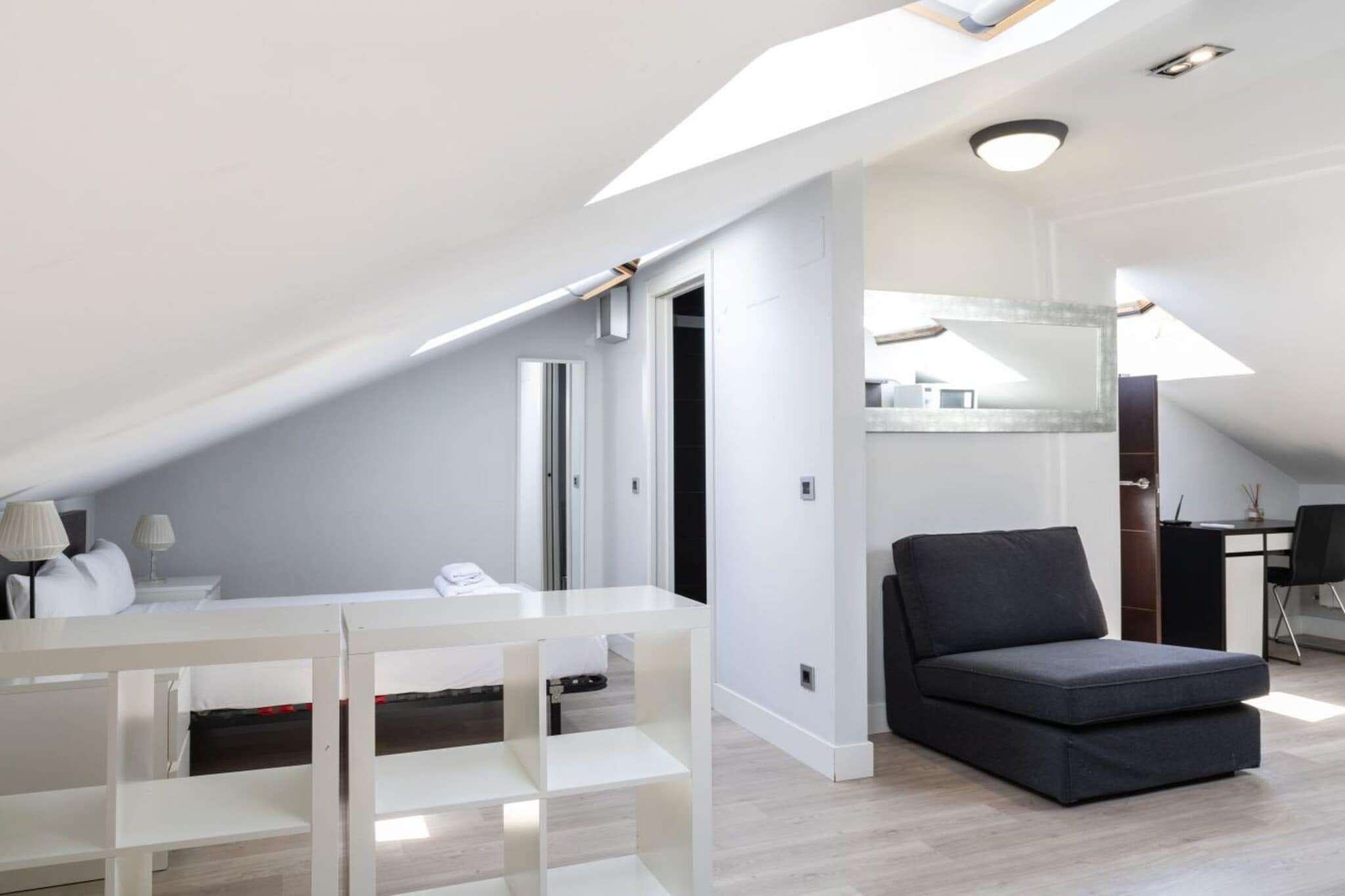 Pilar de Zaragoza Ático - Slaapkamer