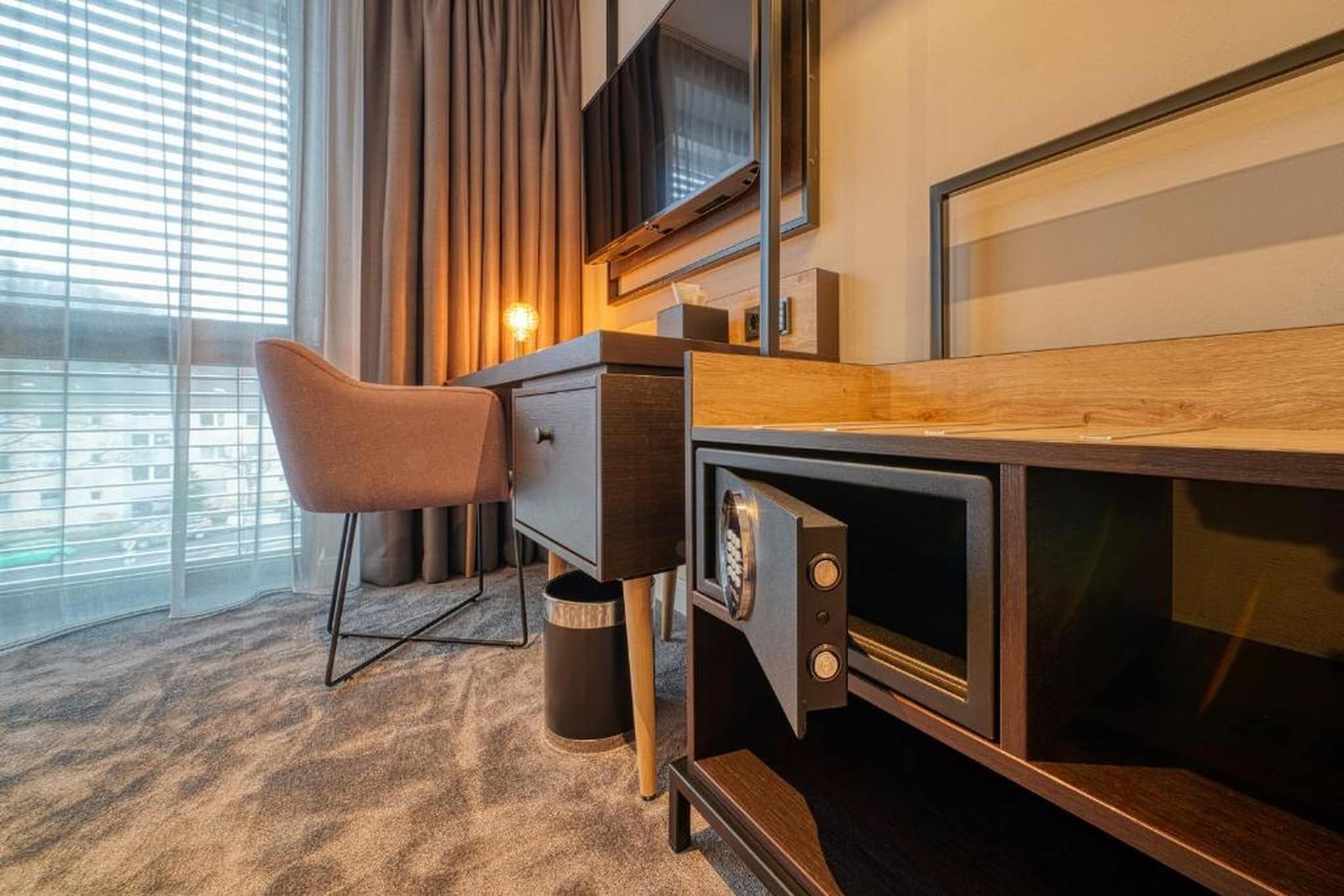 Vienna House Easy Bonn - Standard Accessible Room Double - Slaapkamer