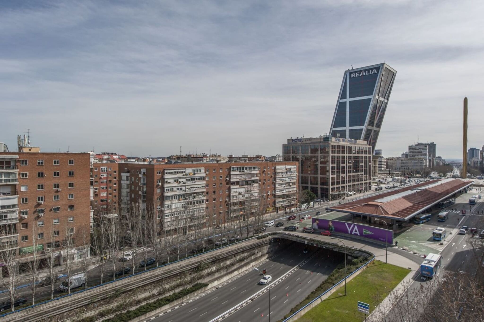 Plaza de Castilla II - Gebieden zomer 1km