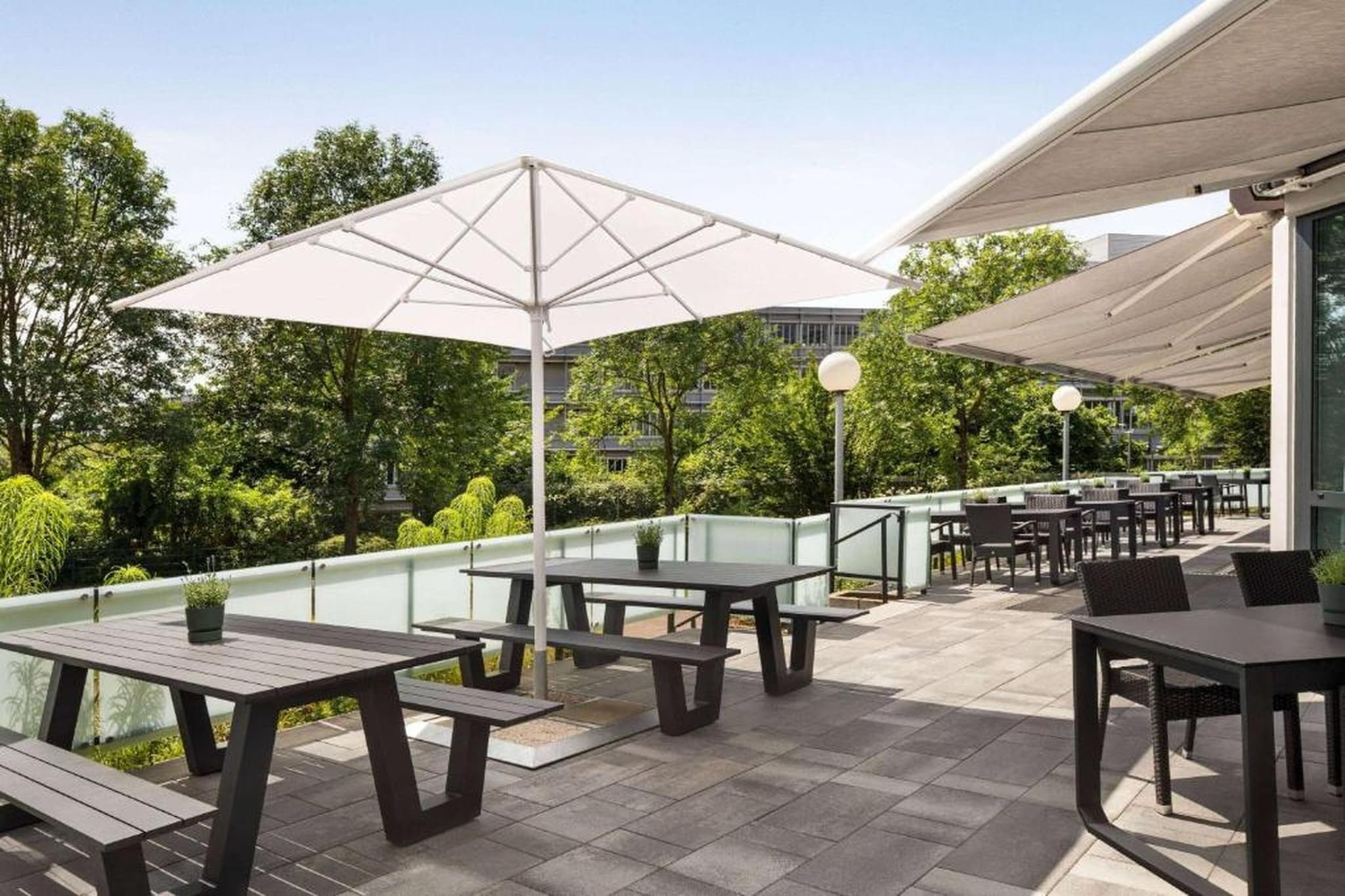 Vienna House Easy by Wyndham Frankfurt Airport - Comfort Twin Room - Terrasse / balcon