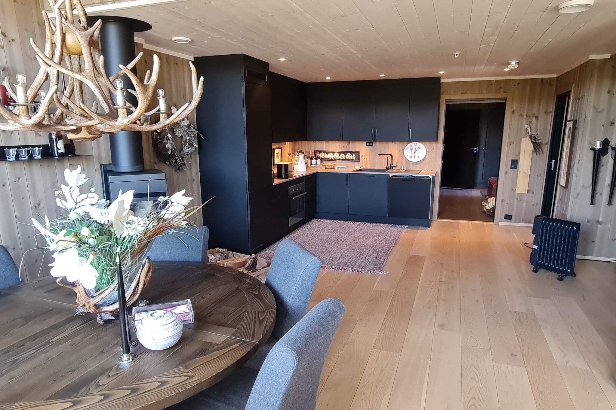 4 sterren vakantie huis in Hovden - Binnen