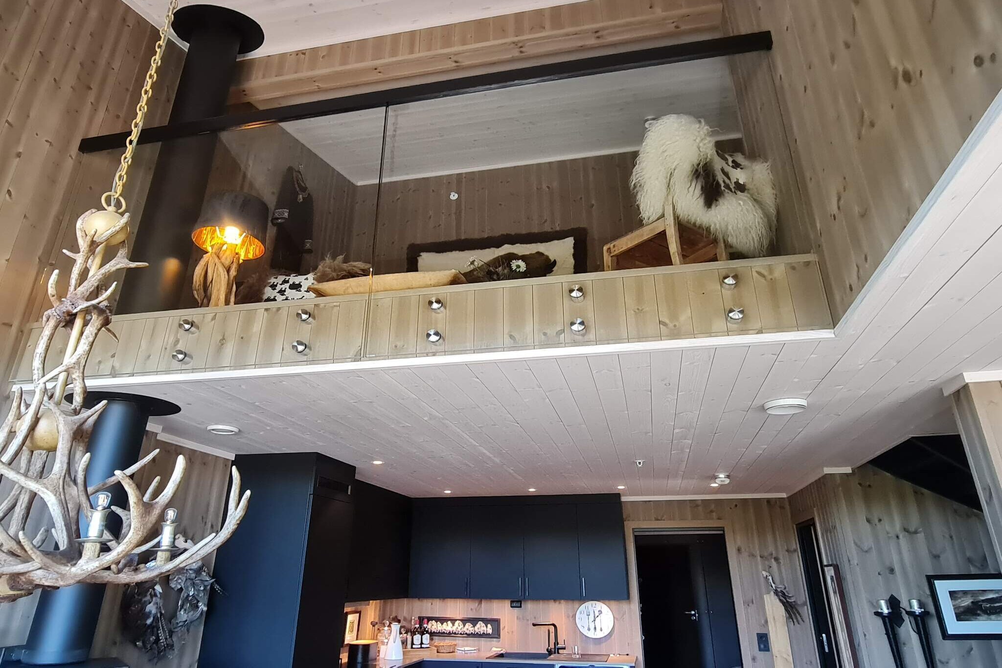 4 sterren vakantie huis in Hovden - Binnen