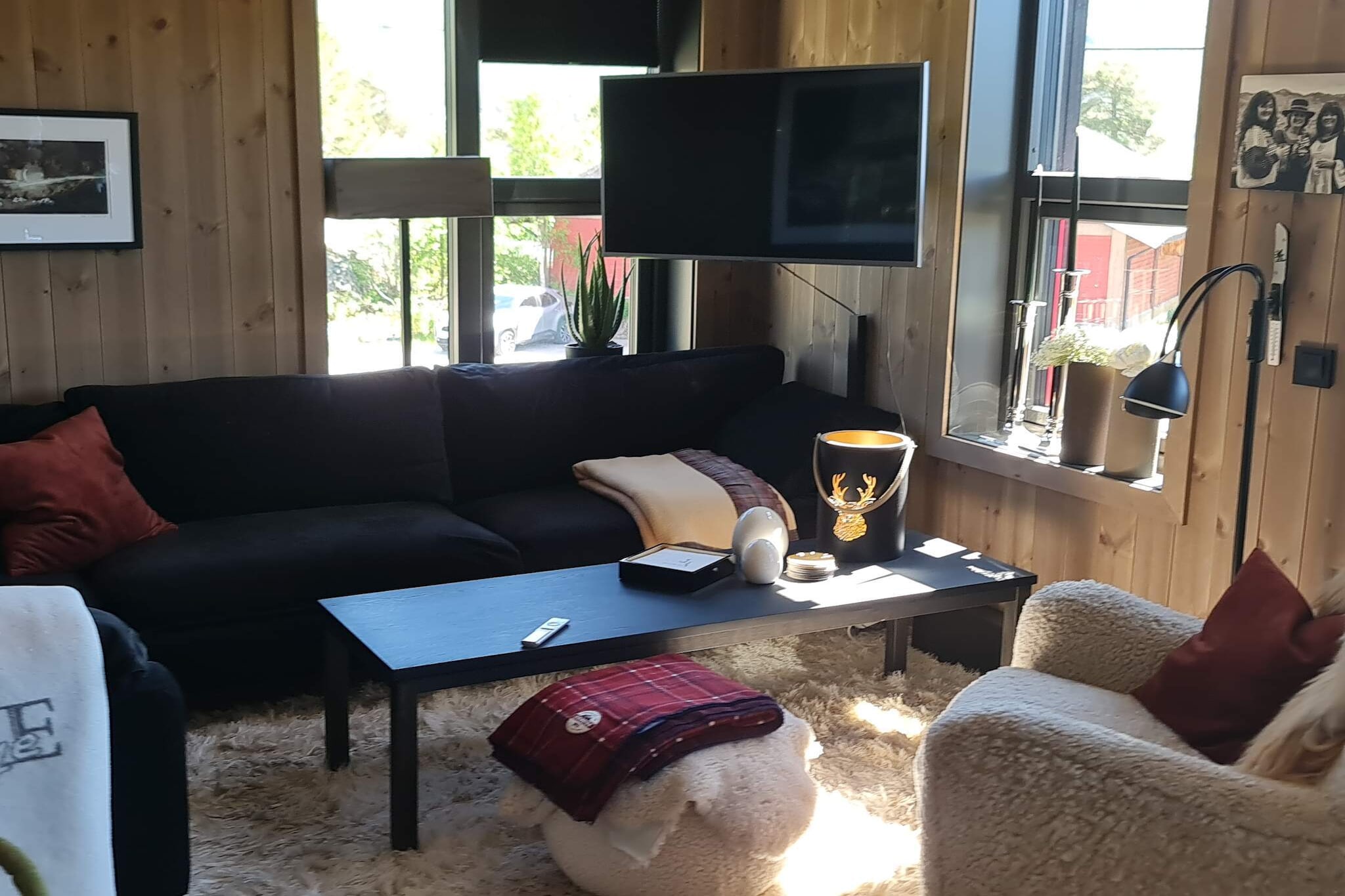4 sterren vakantie huis in Hovden - Binnen