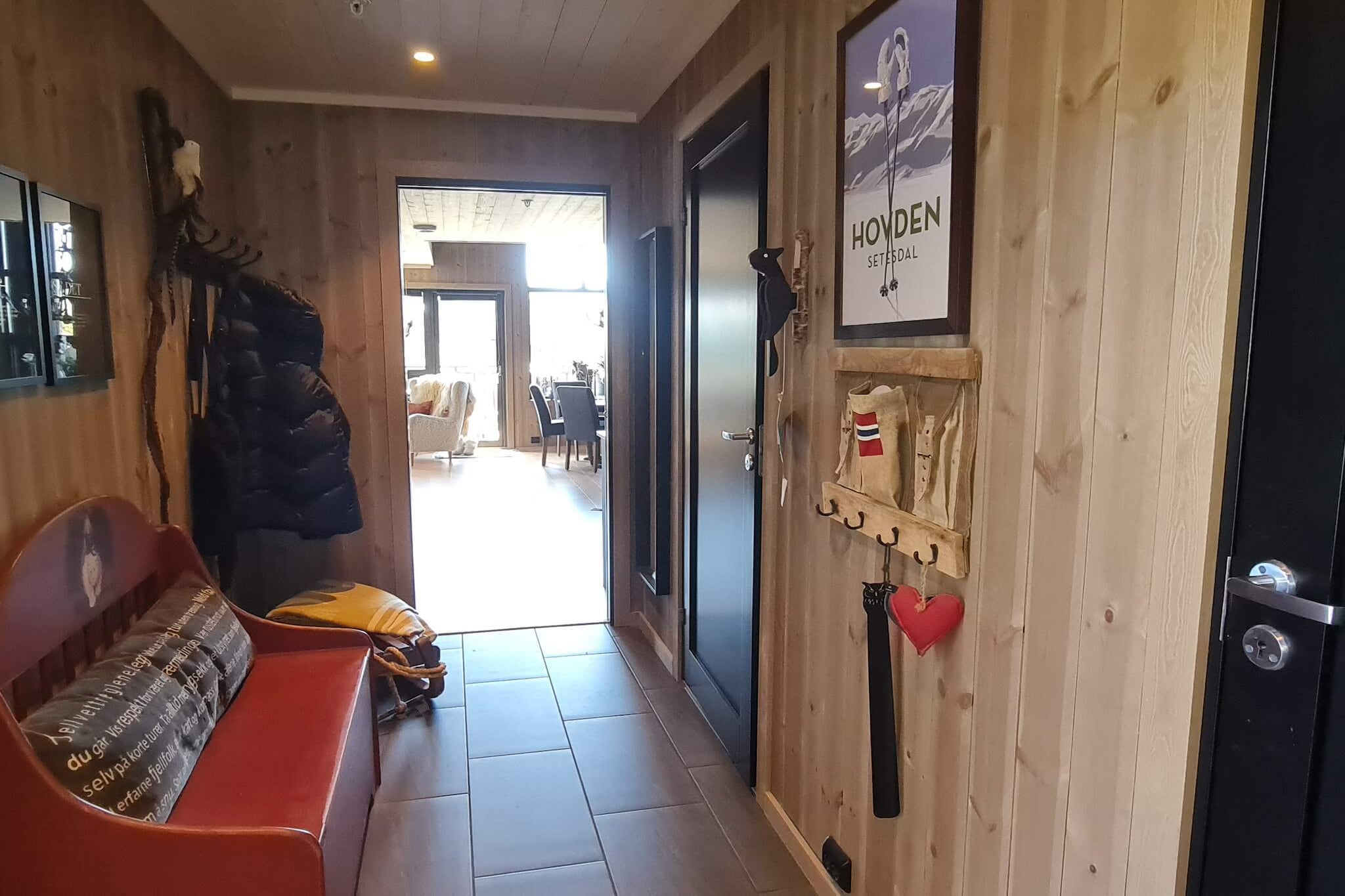 4 sterren vakantie huis in Hovden - Binnen