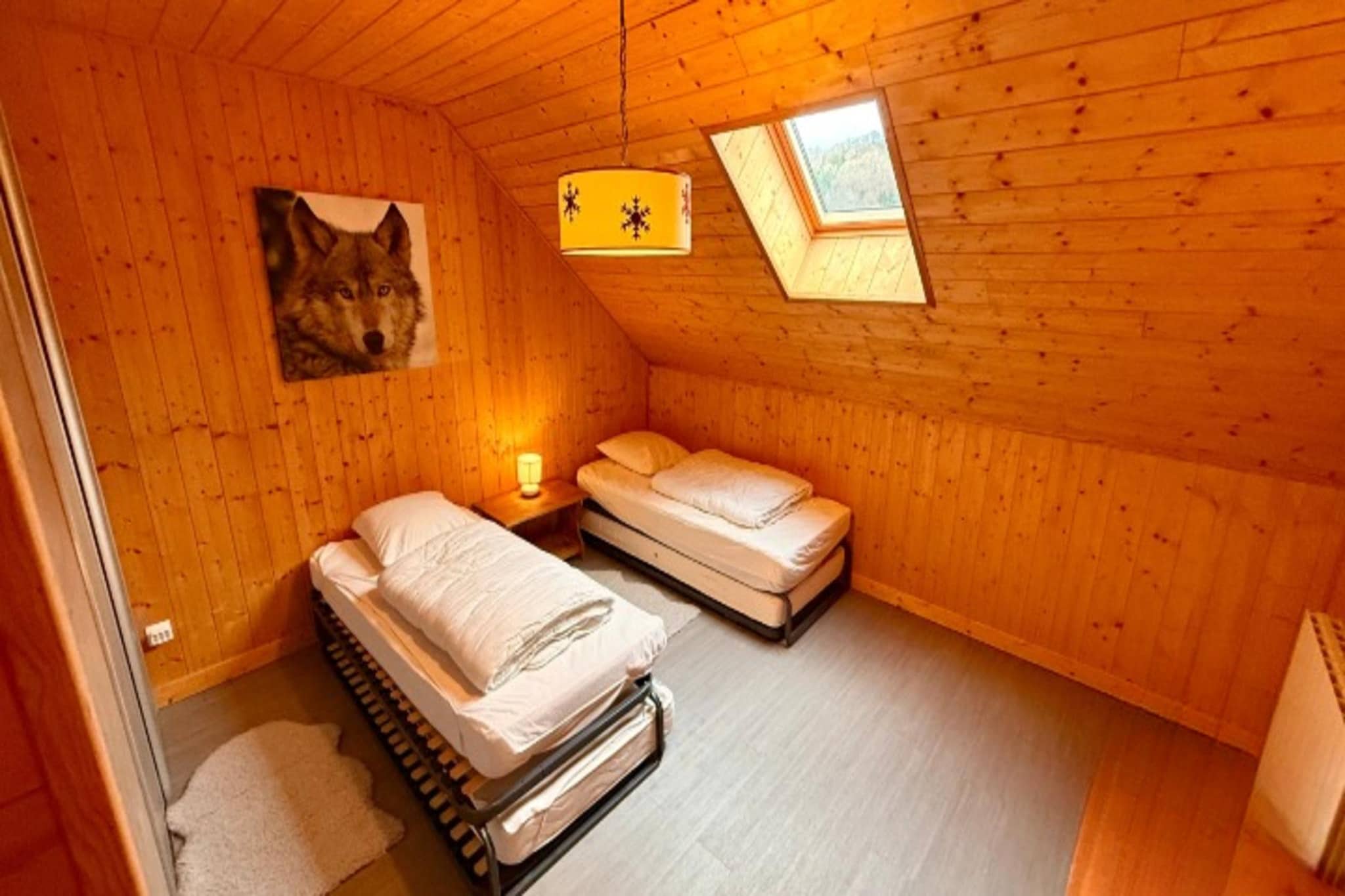 Chalet Au Coin du Feu - Slaapkamer