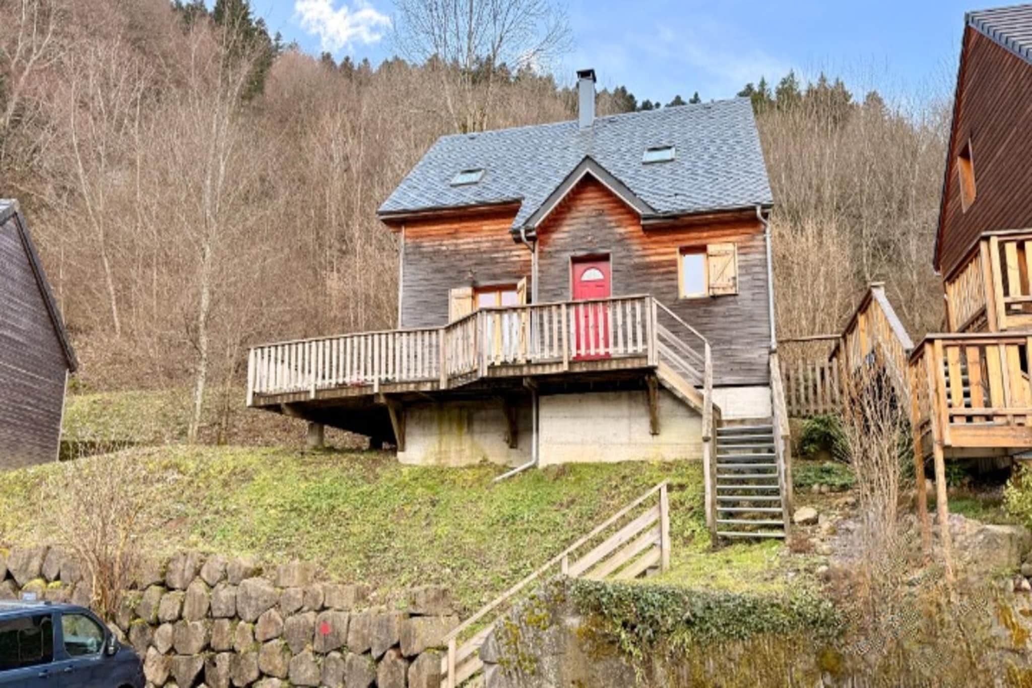 Chalet Au Coin du Feu - Buitenkant zomer