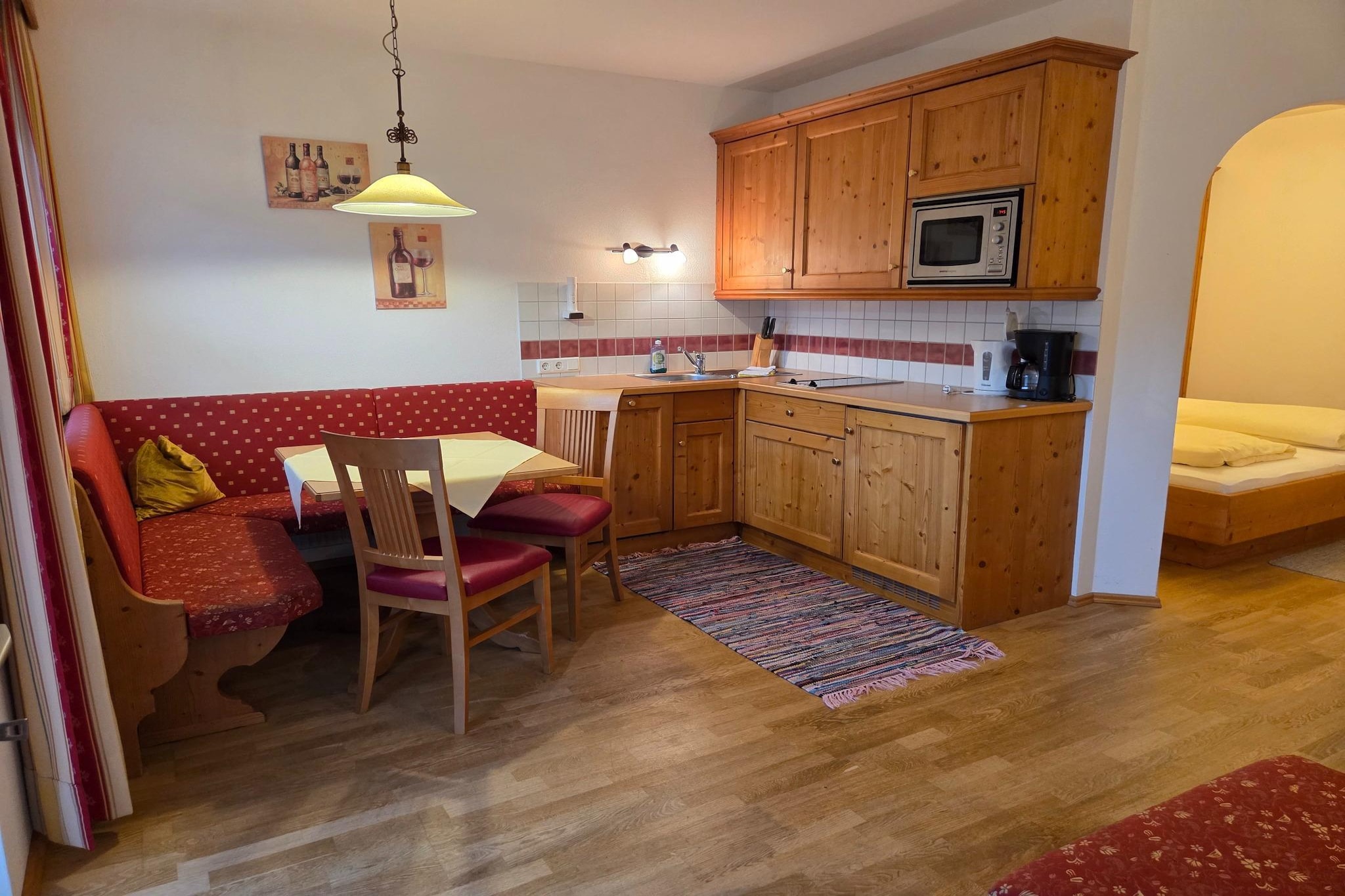 Apartment 1 - Terrasse - Küche