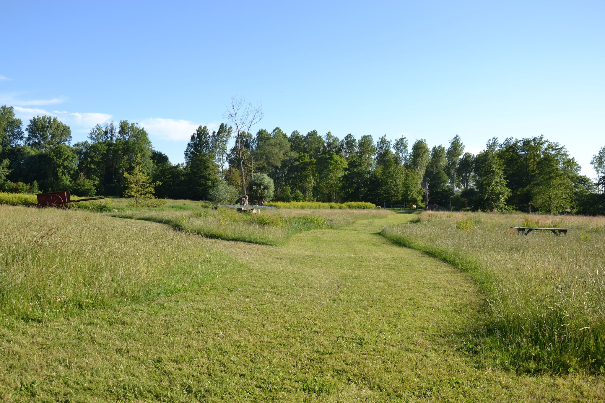 Jolie petite maison Picarde au bord de l'eau - Garten Sommer