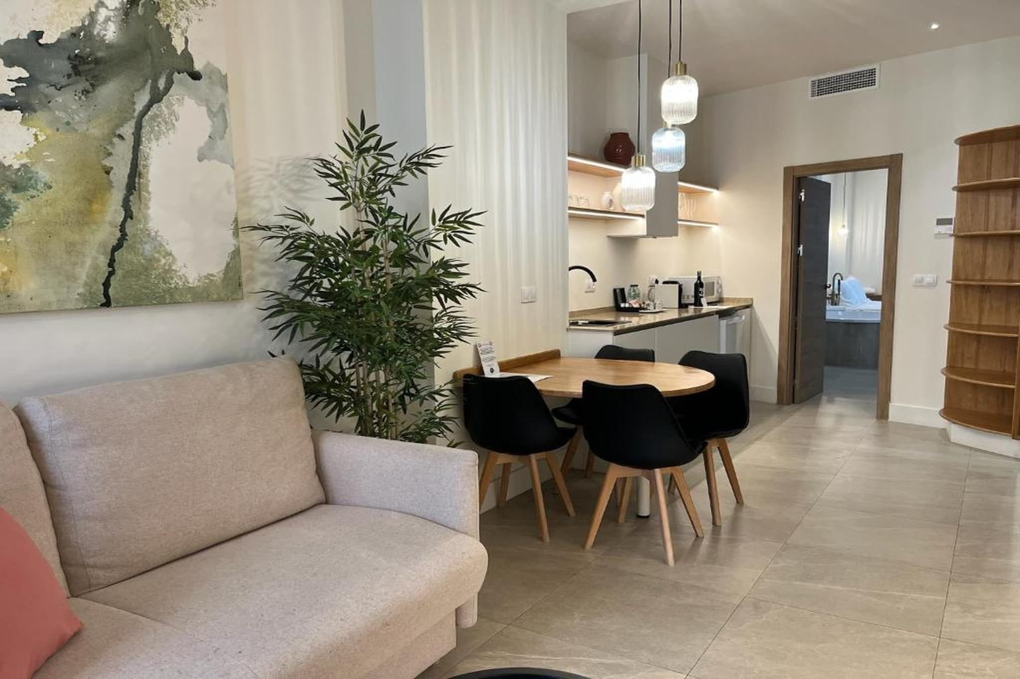Apartamento cuadruple superior - Eetkamer