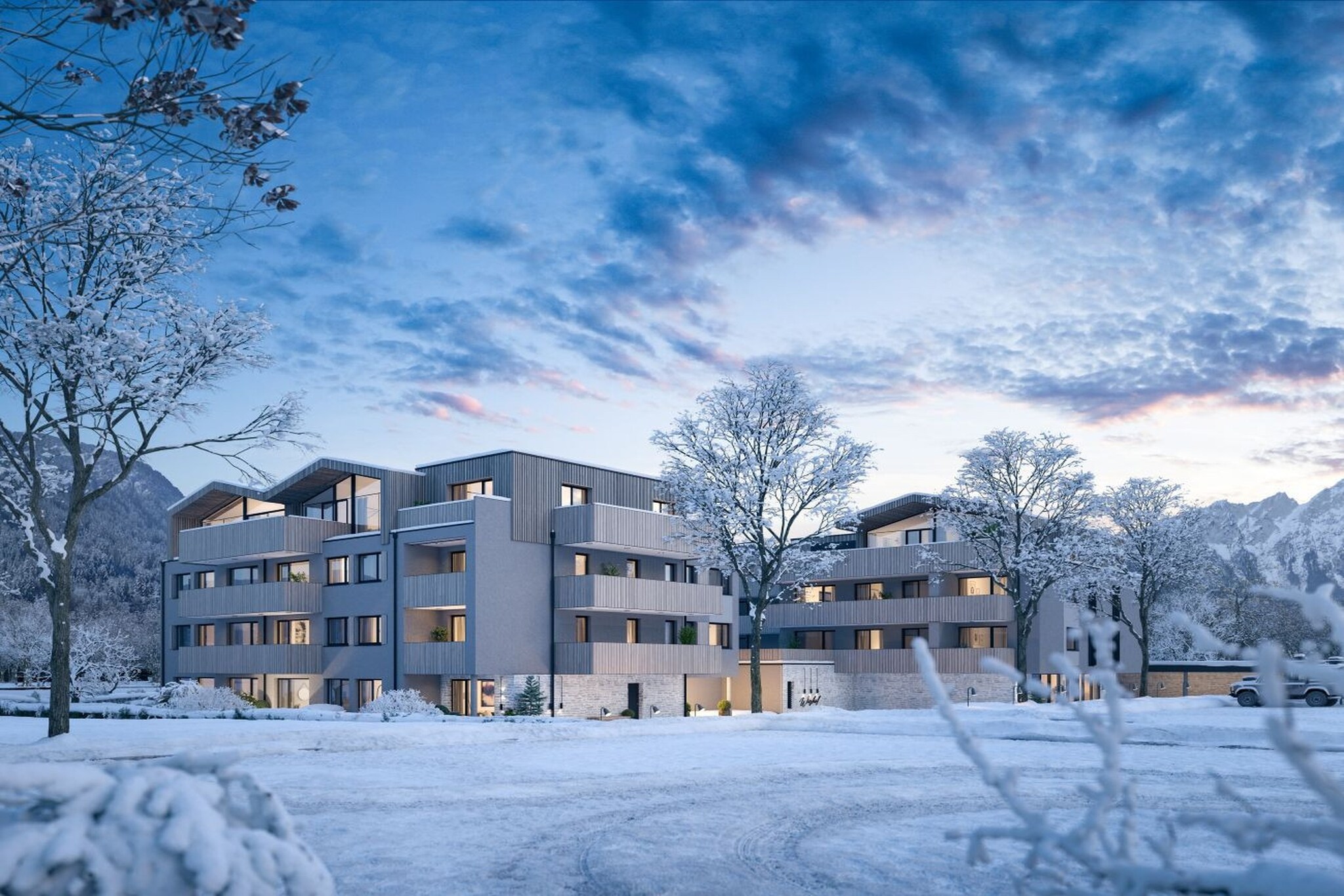 Wieshof Wilder Kaiser Söll - Exterior in winter