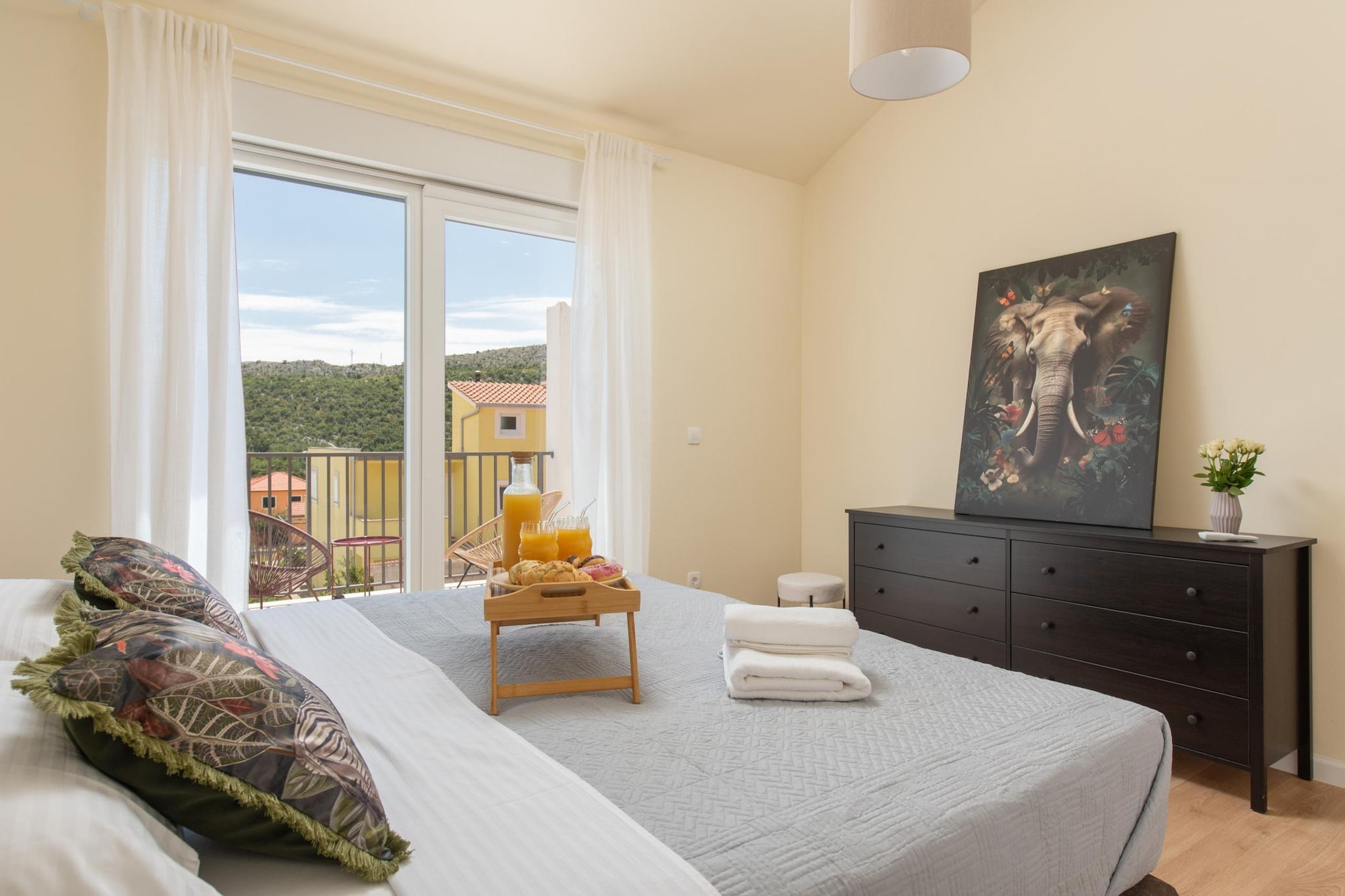 Villa Ginger – Your Peaceful Family Escape Near Omiš - Schlafzimmer