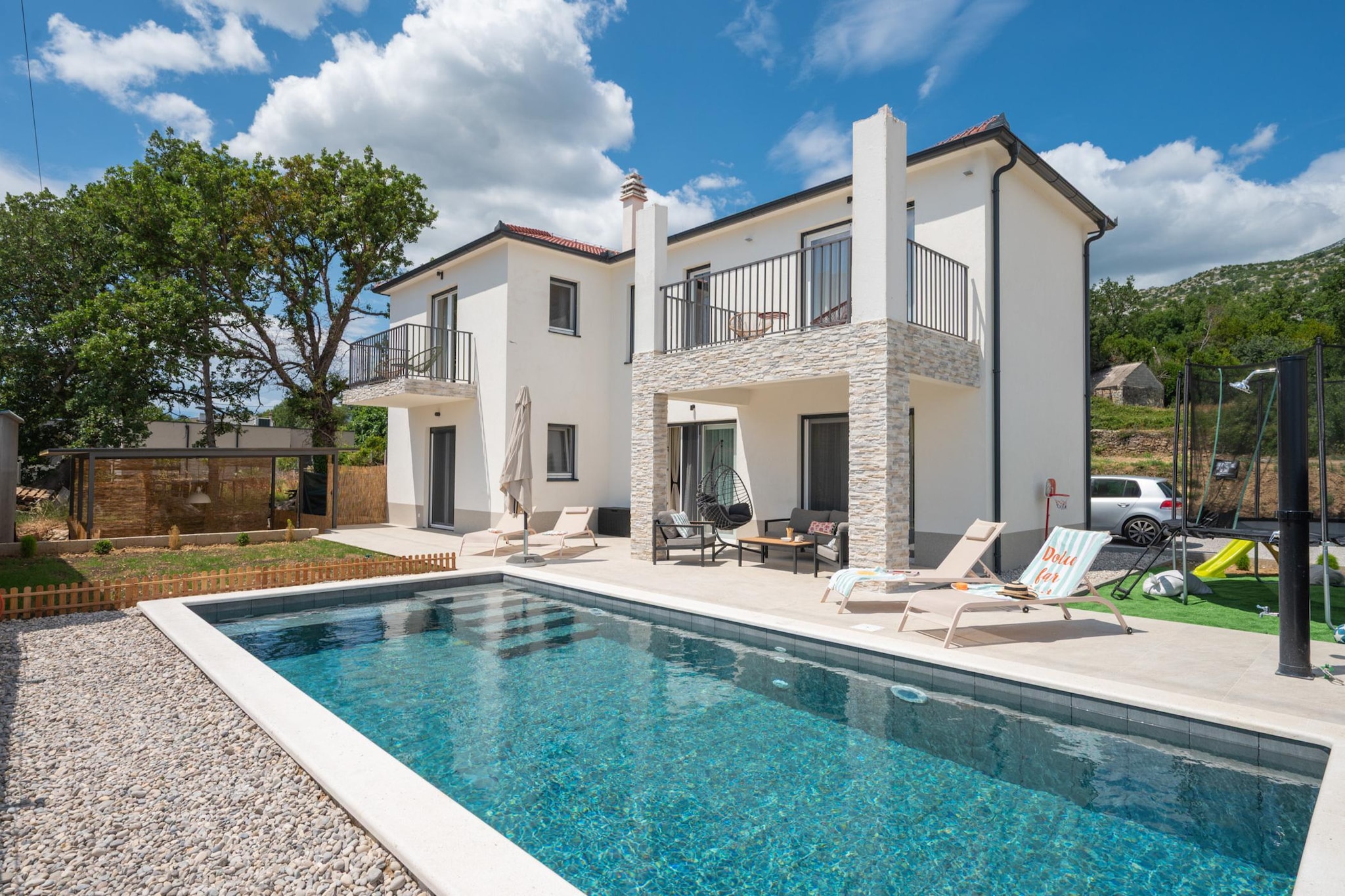 Villa Ginger – Your Peaceful Family Escape Near Omiš - Schwimmbad
