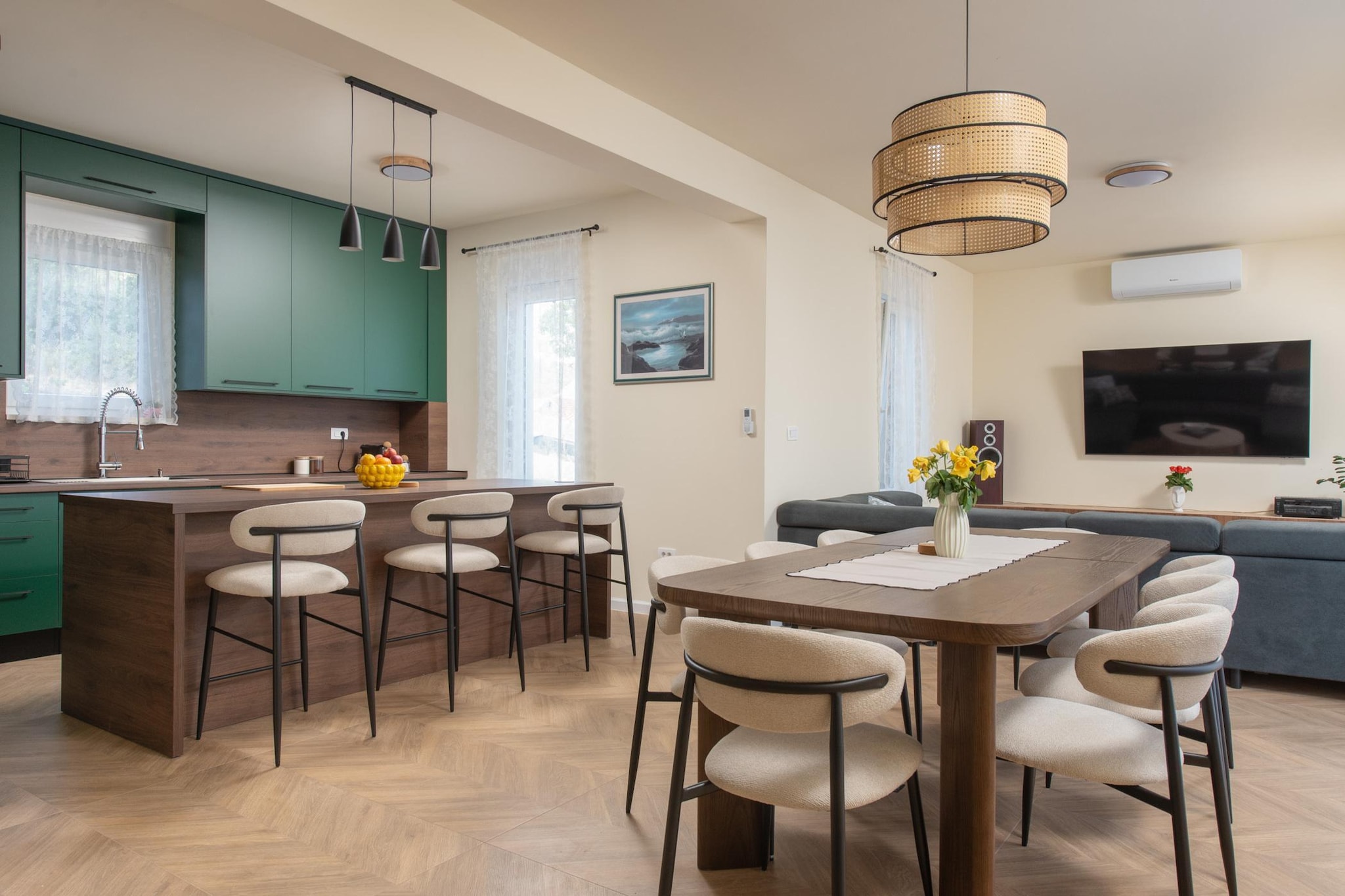 Villa Ginger – Your Peaceful Family Escape Near Omiš - Esszimmer