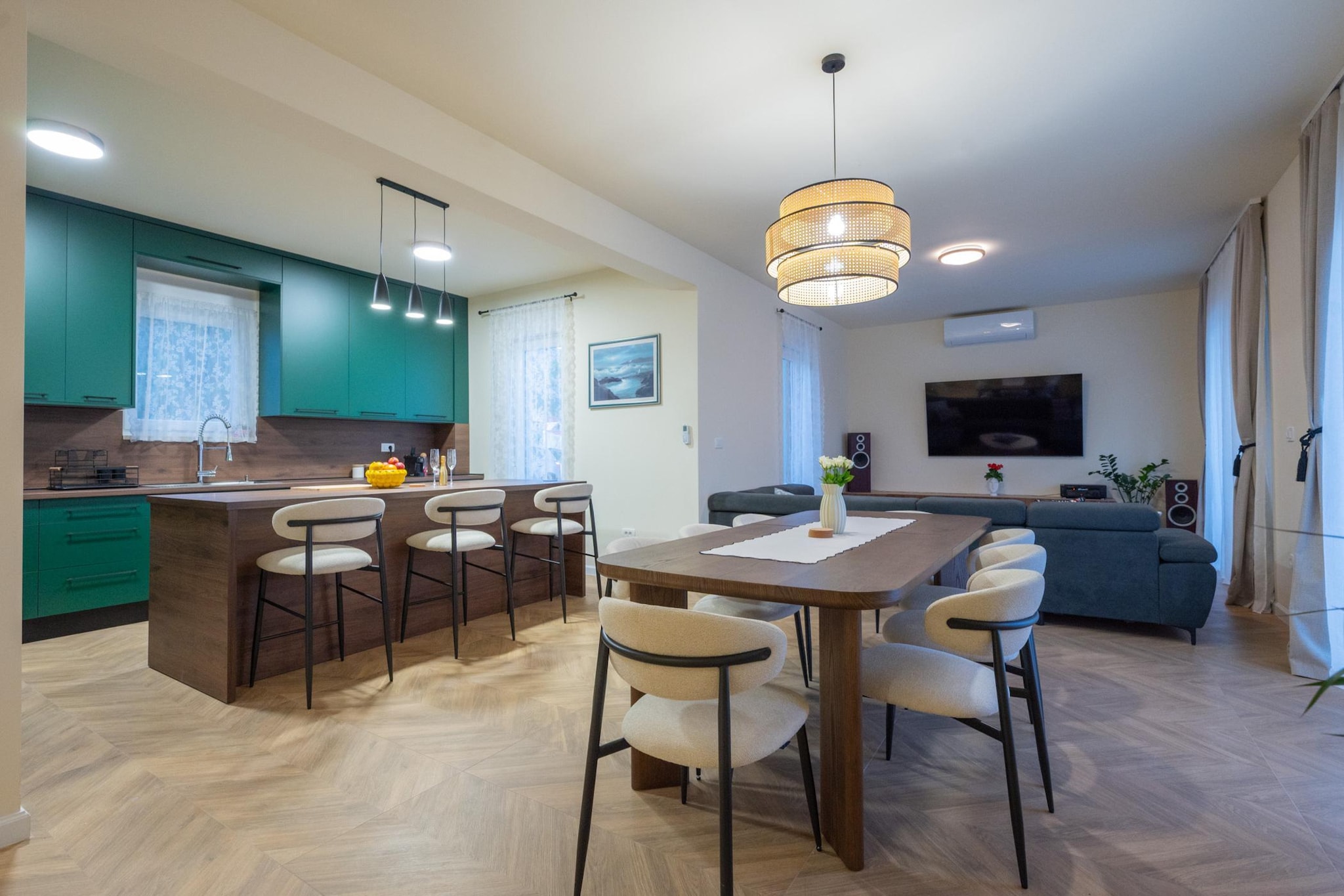 Villa Ginger – Your Peaceful Family Escape Near Omiš - Esszimmer