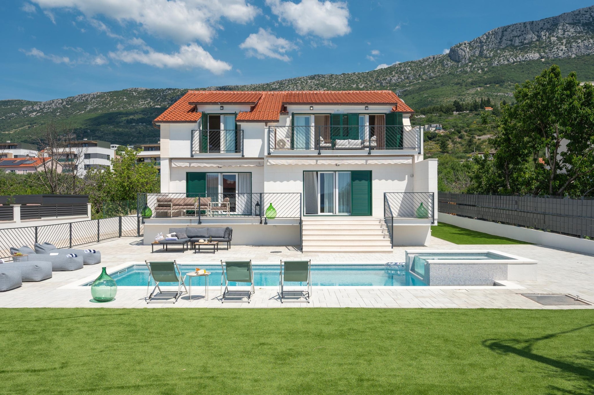 Villa Perla M - Außenbereich Sommer