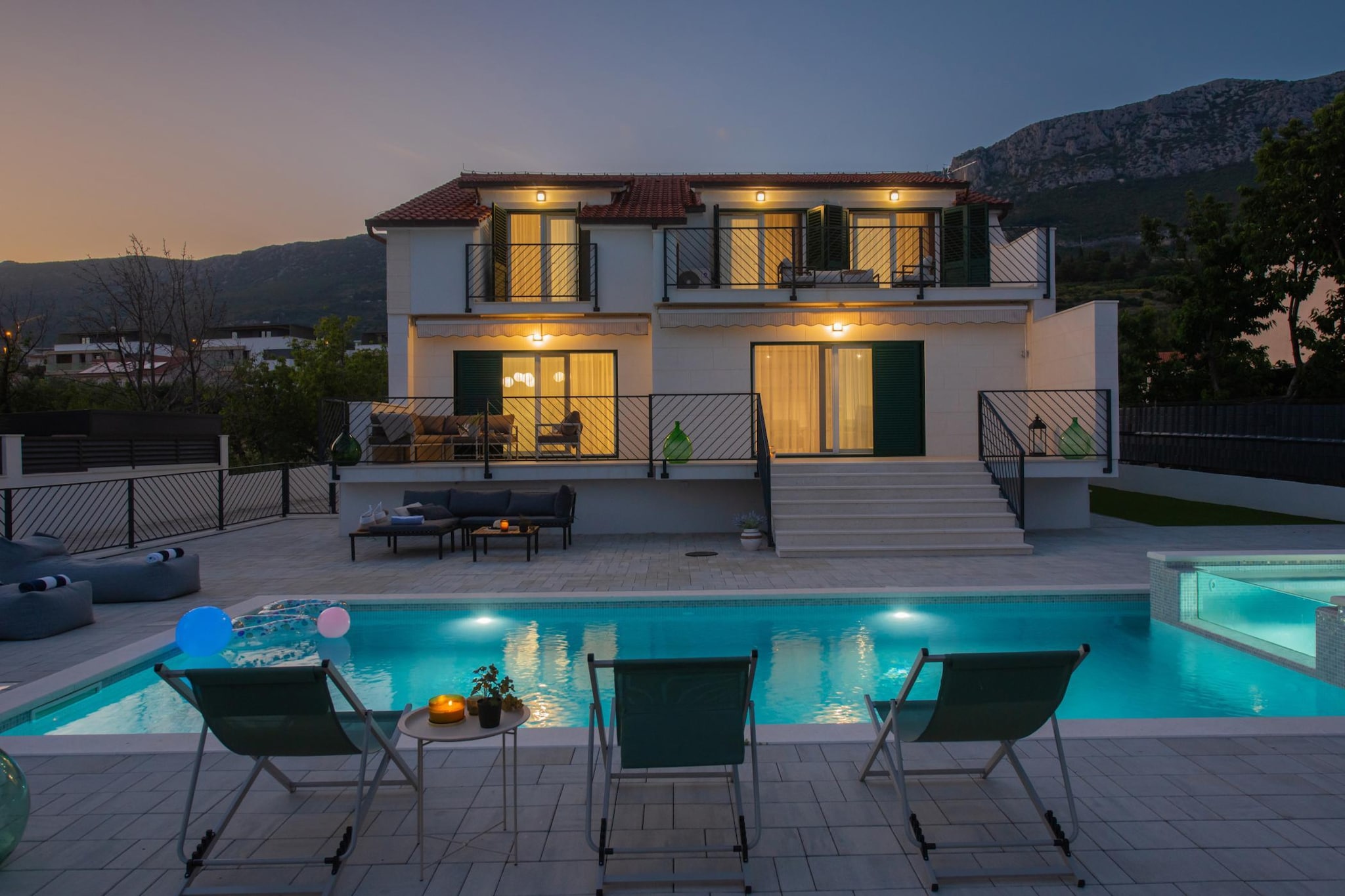 Villa Perla M - Außenbereich Sommer