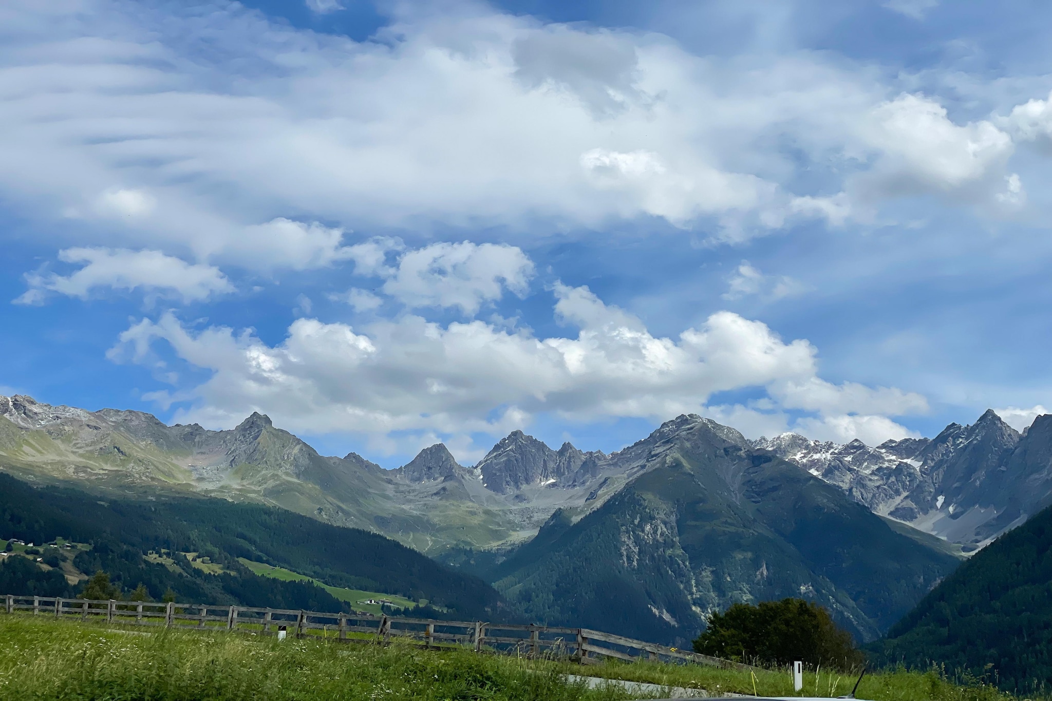 Panoramablick Kaunergrat Homes - View in summer
