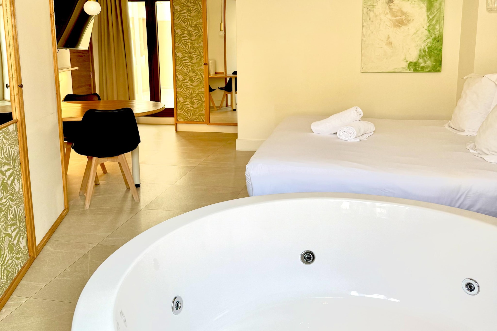 Apartamento Mercado cuadruple con Jacuzzy - Faciliteiten