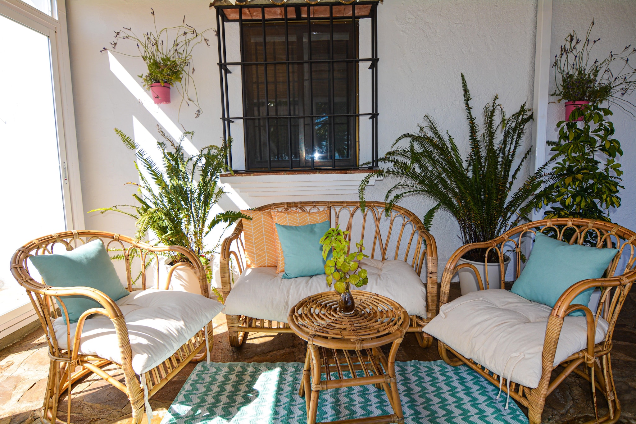 Finca las Chozas-Terrasbalkon