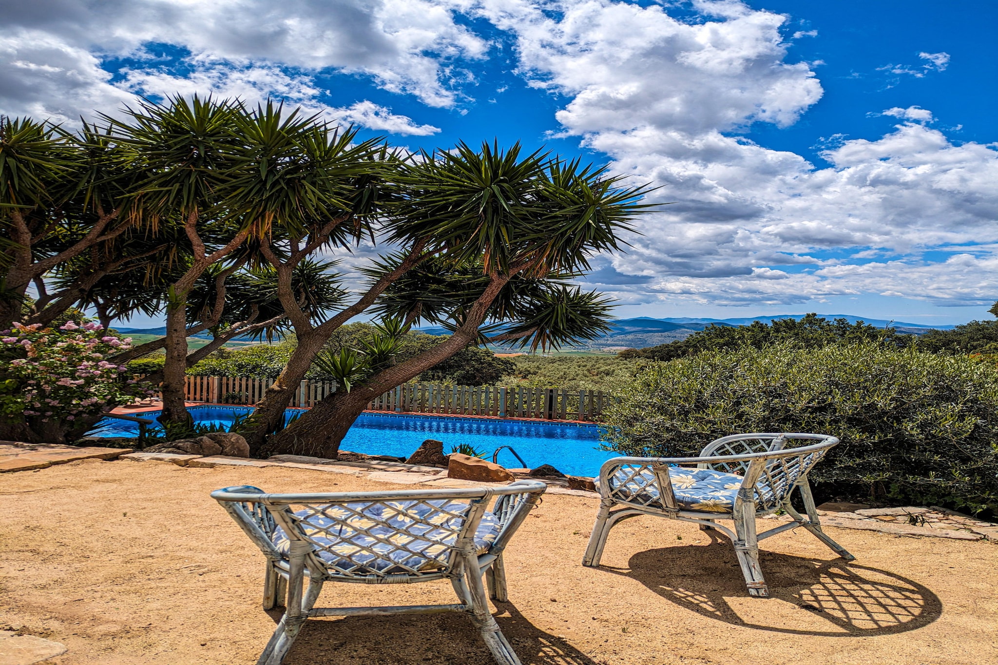 Finca las Chozas-Terrasbalkon