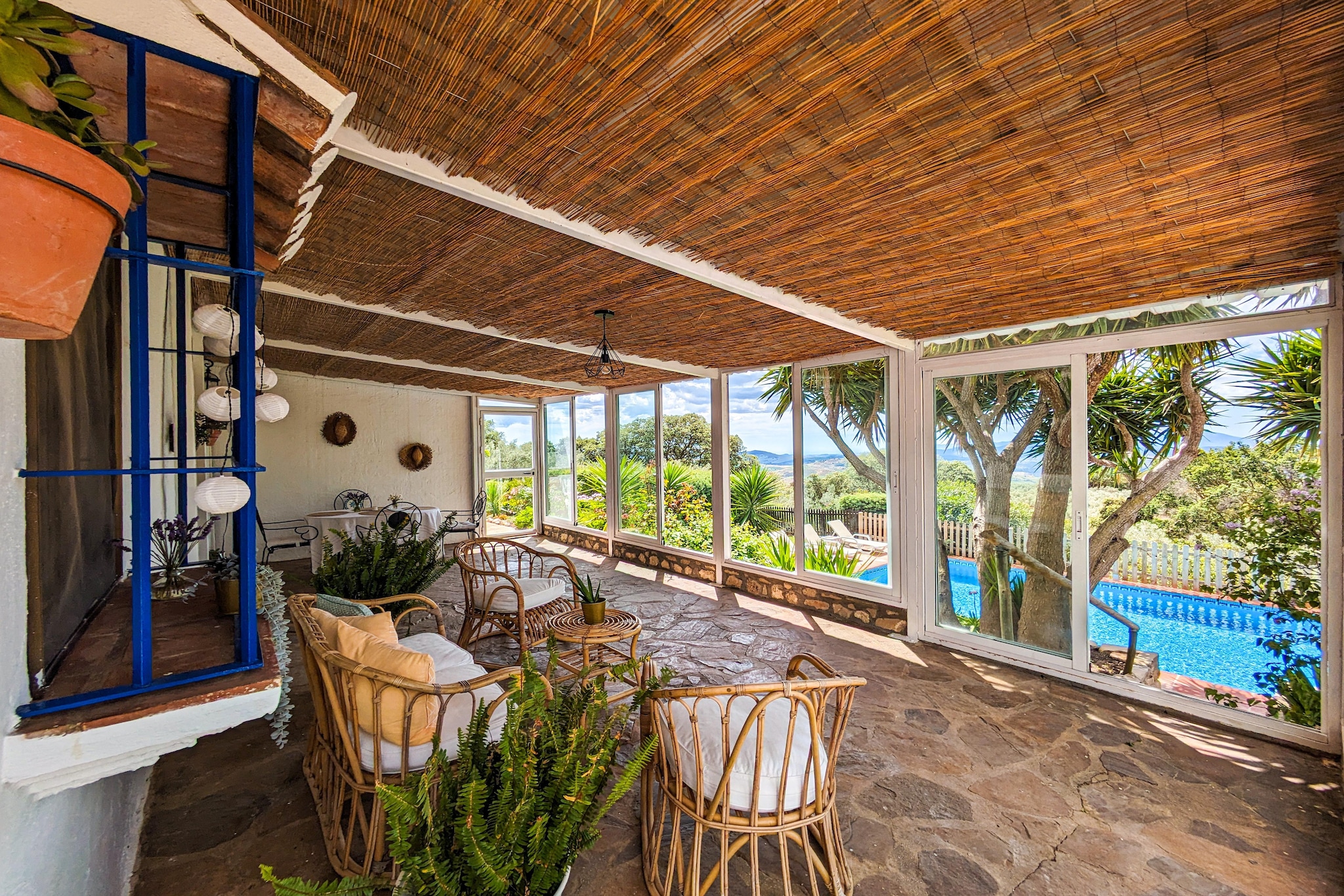 Finca las Chozas-Terrasbalkon