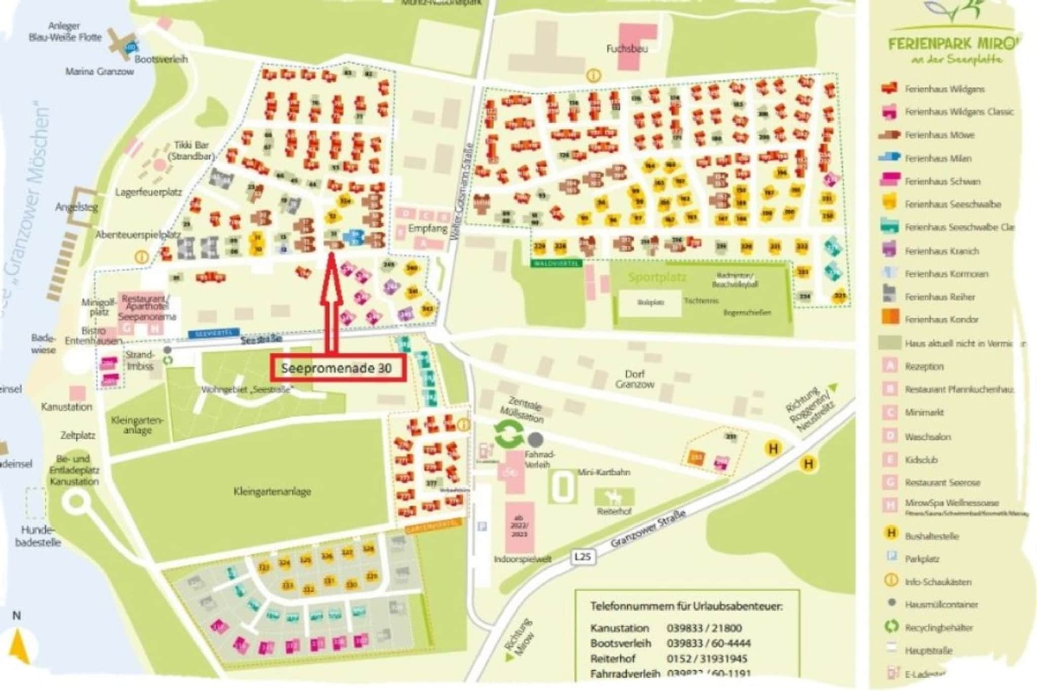 FH Möwe Nr 30 - Zones été à 1 km