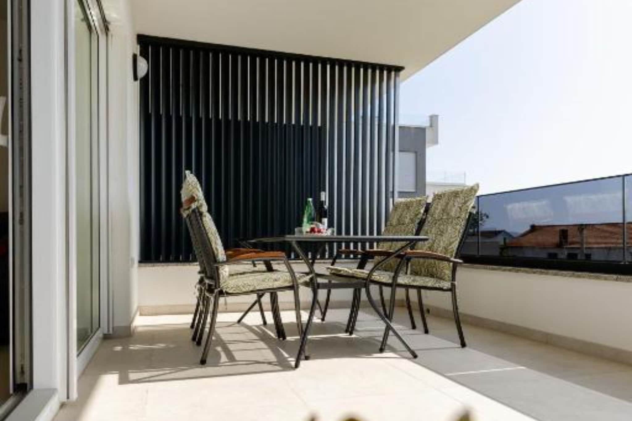 Apartments Luma Diklo - One Bedroom Apartment with Sea View - Terrasse / balcon