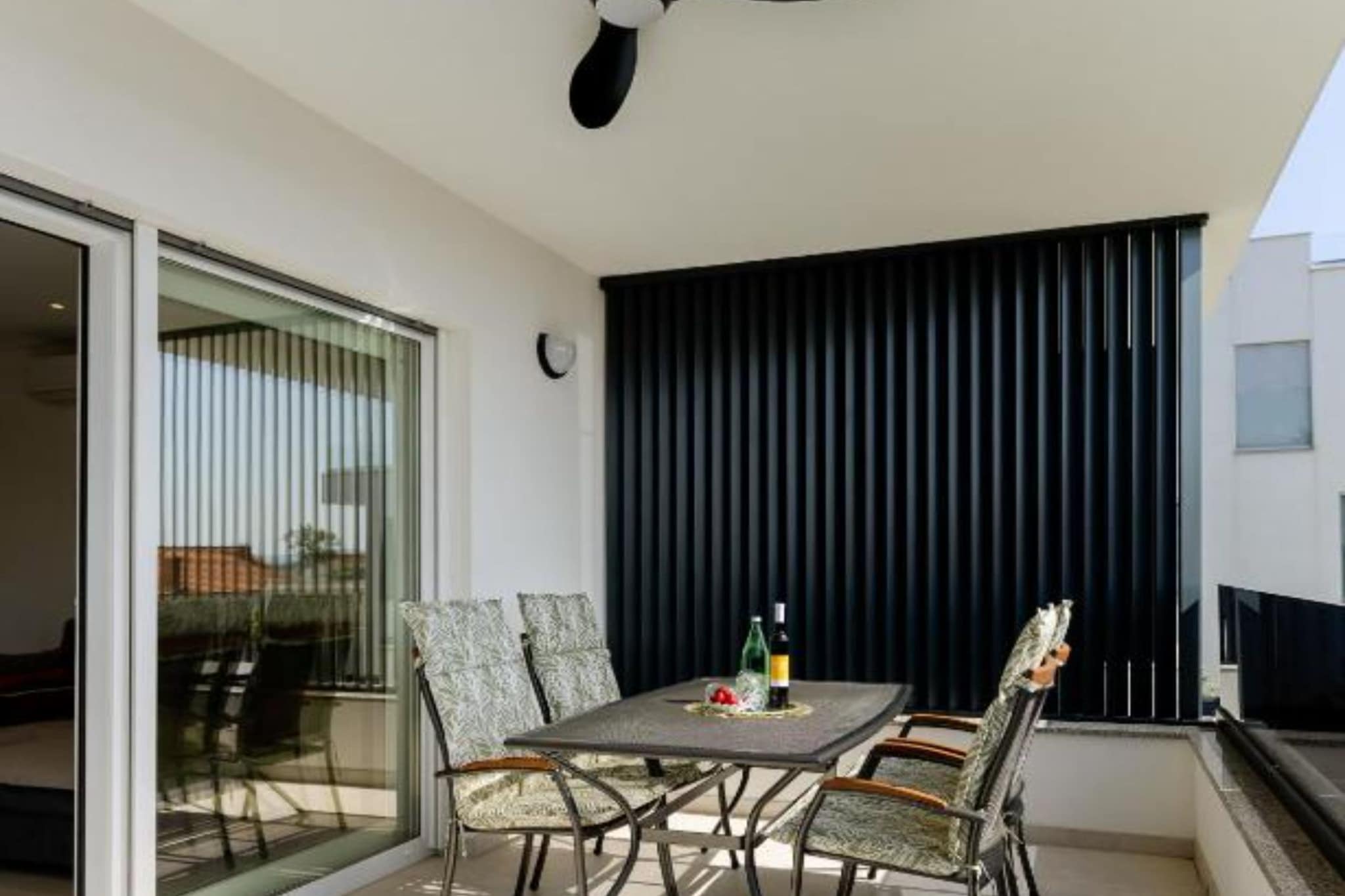 Apartments Luma Diklo - Classic One Bedroom Apartment with Sea View - Terrasse / balcon