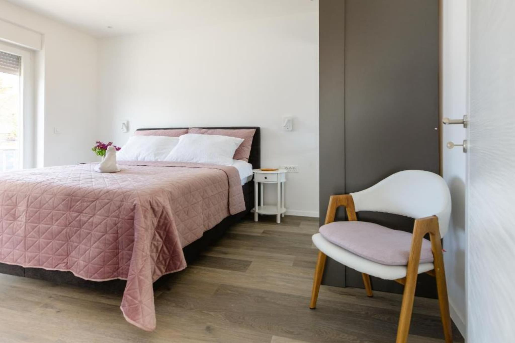 Apartments Luma Diklo - Classic One Bedroom Apartment with Sea View - Chambre