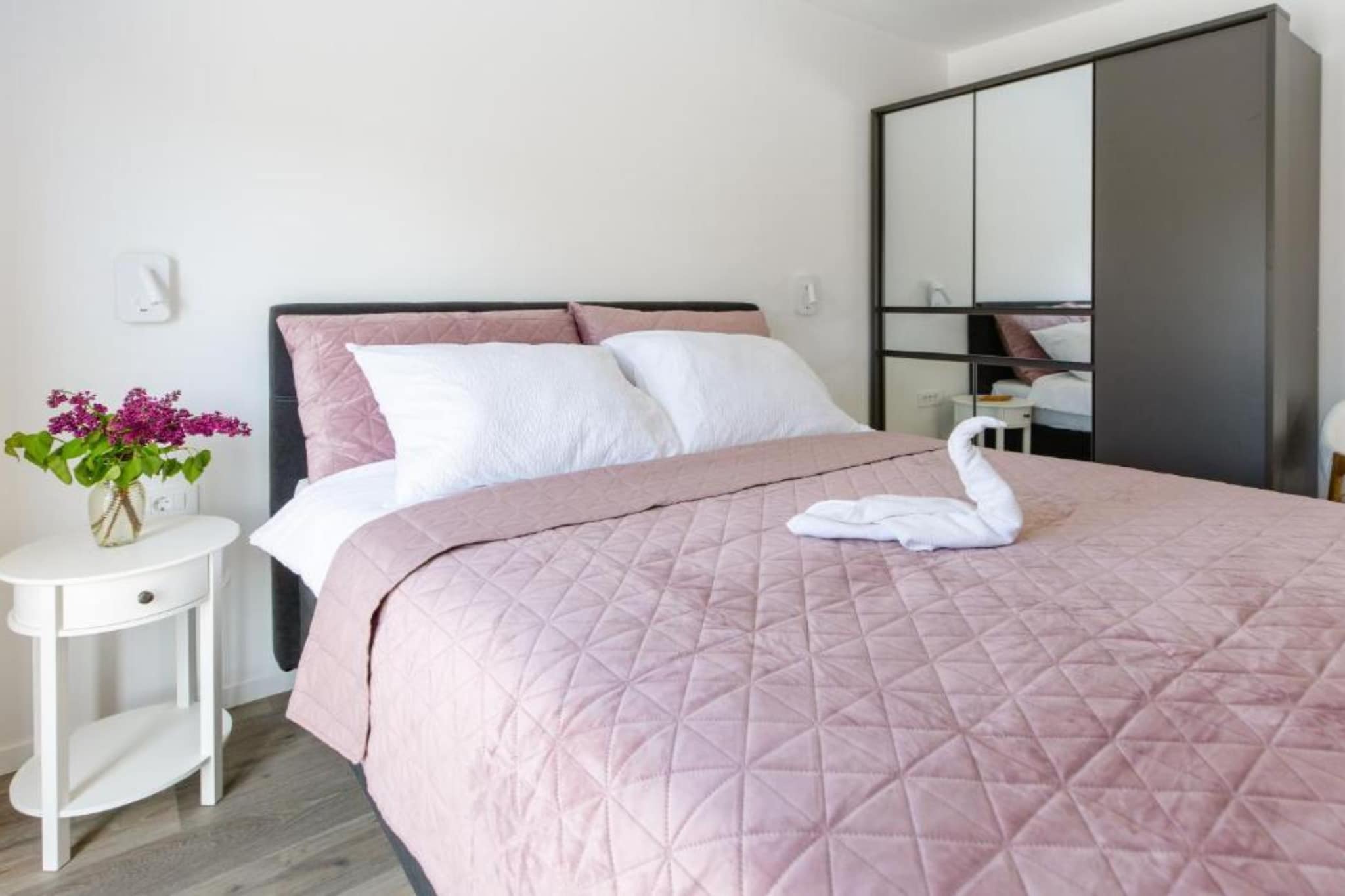 Apartments Luma Diklo - Classic One Bedroom Apartment with Sea View - Chambre