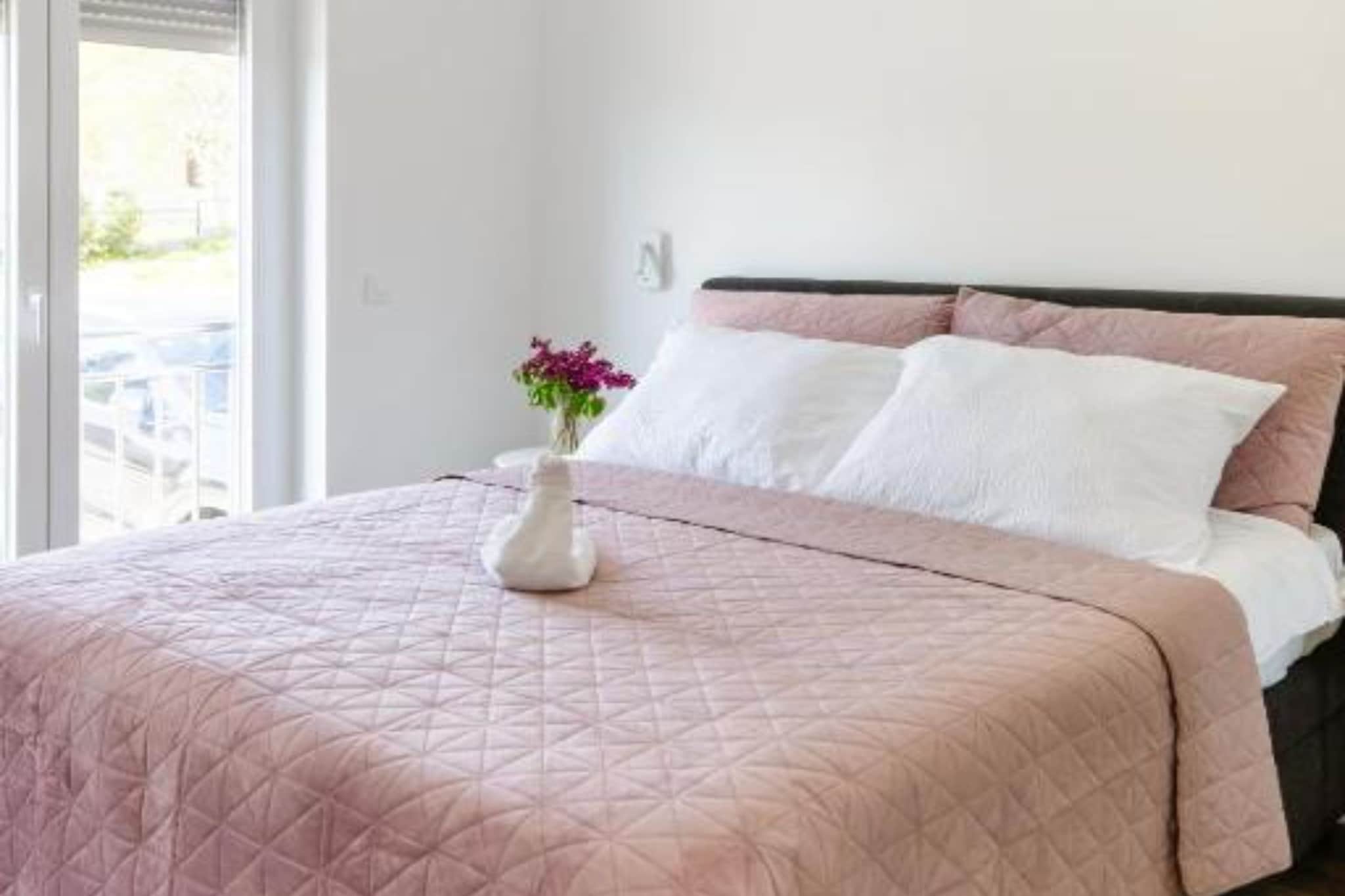Apartments Luma Diklo - Classic One Bedroom Apartment with Sea View - Chambre
