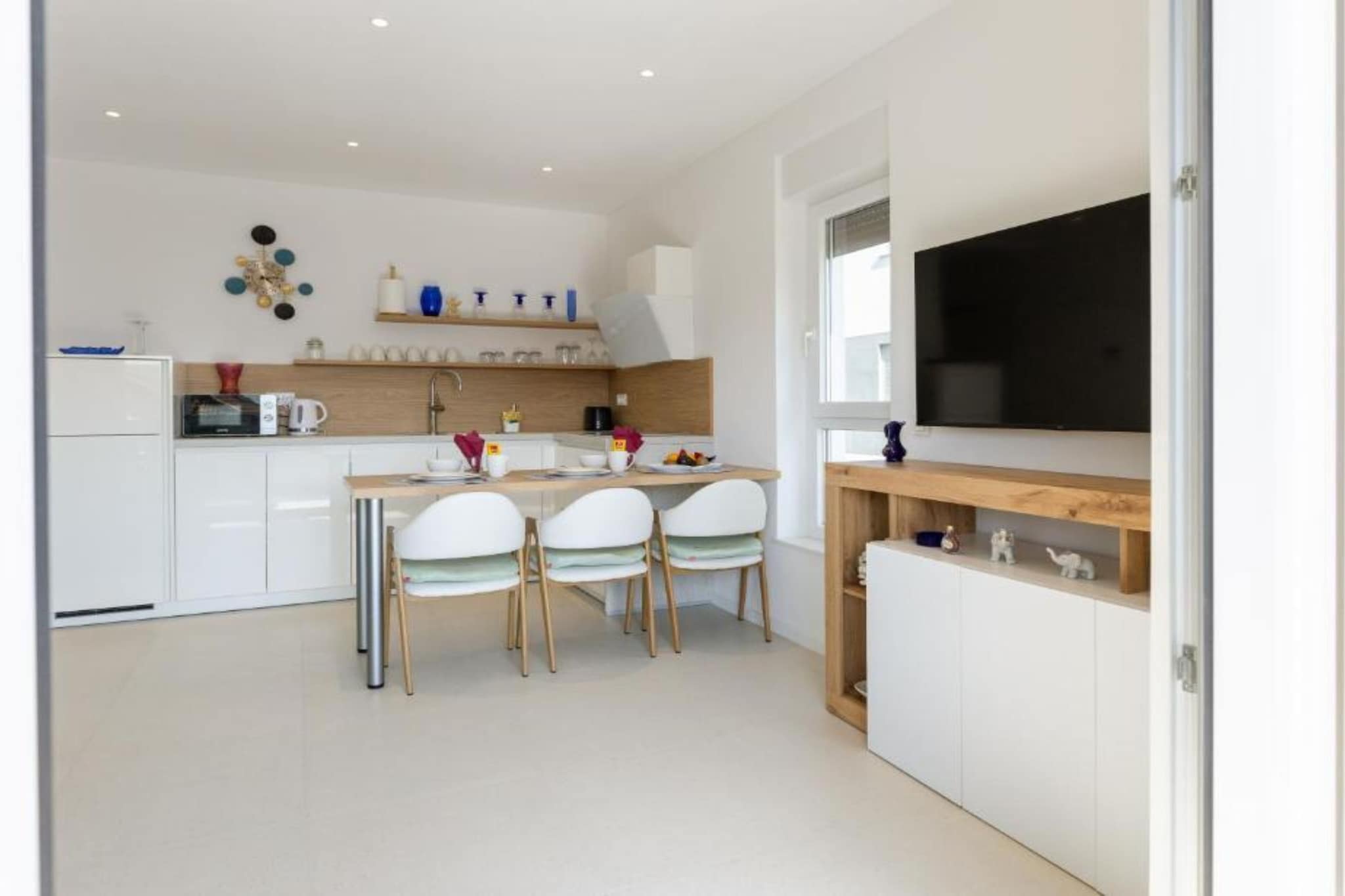 Apartments Luma Diklo - Classic One Bedroom Apartment with Sea View - Cuisine