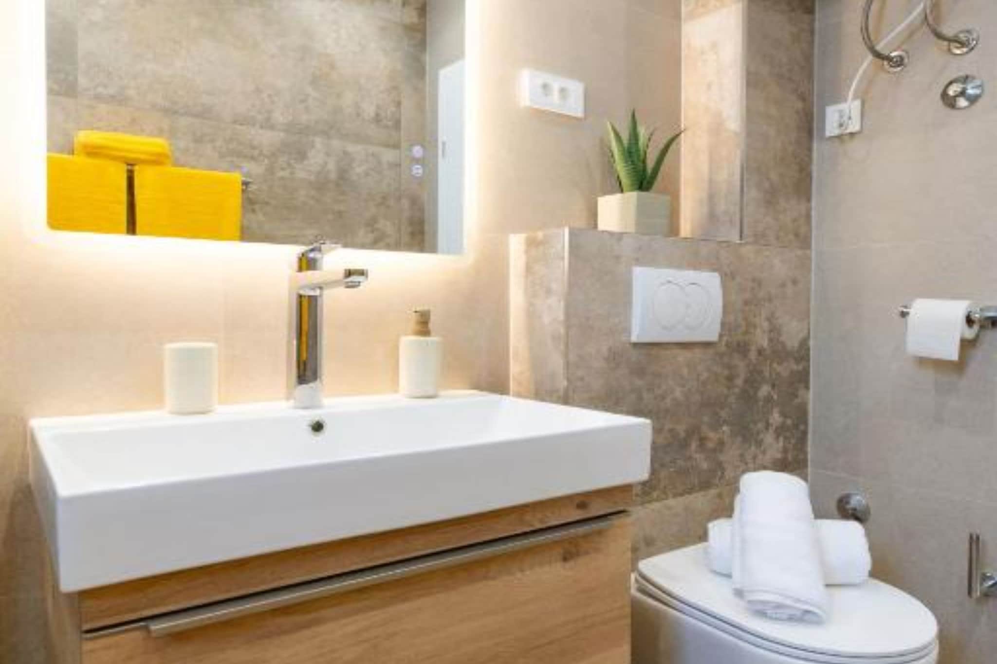 Apartments Luma Diklo - Classic One Bedroom Apartment with Sea View - Salle de bain