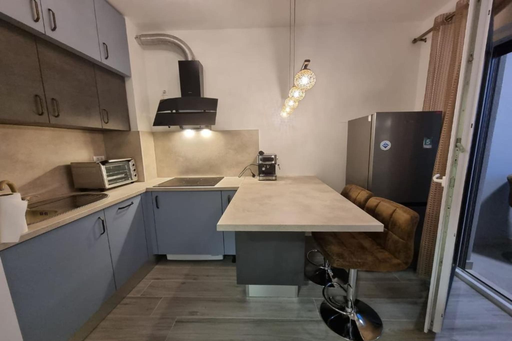 Studio Bell - Studio Apartment with Loggia and SeaView - Küche