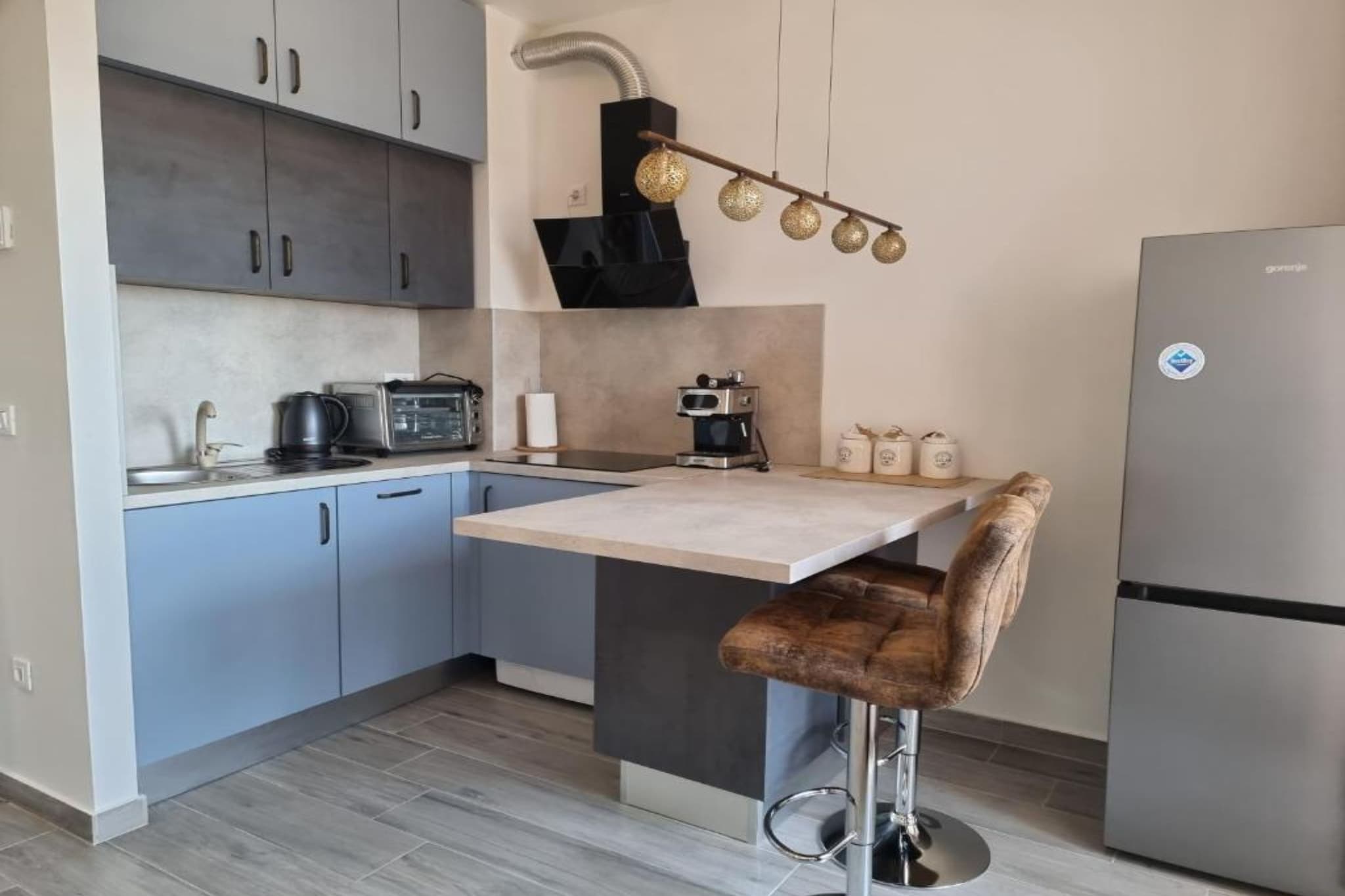 Studio Bell - Studio Apartment with Loggia and SeaView - Küche