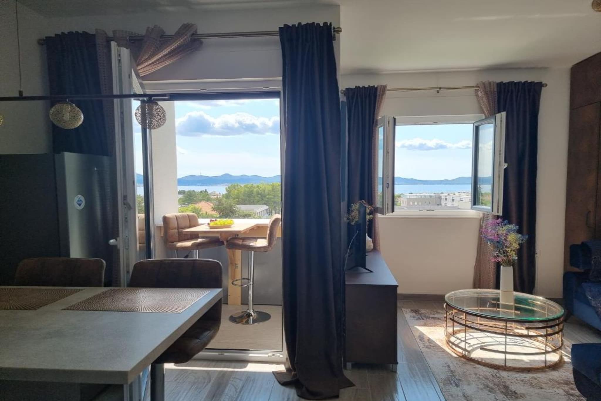 Studio Bell - Studio Apartment with Loggia and SeaView - Esszimmer