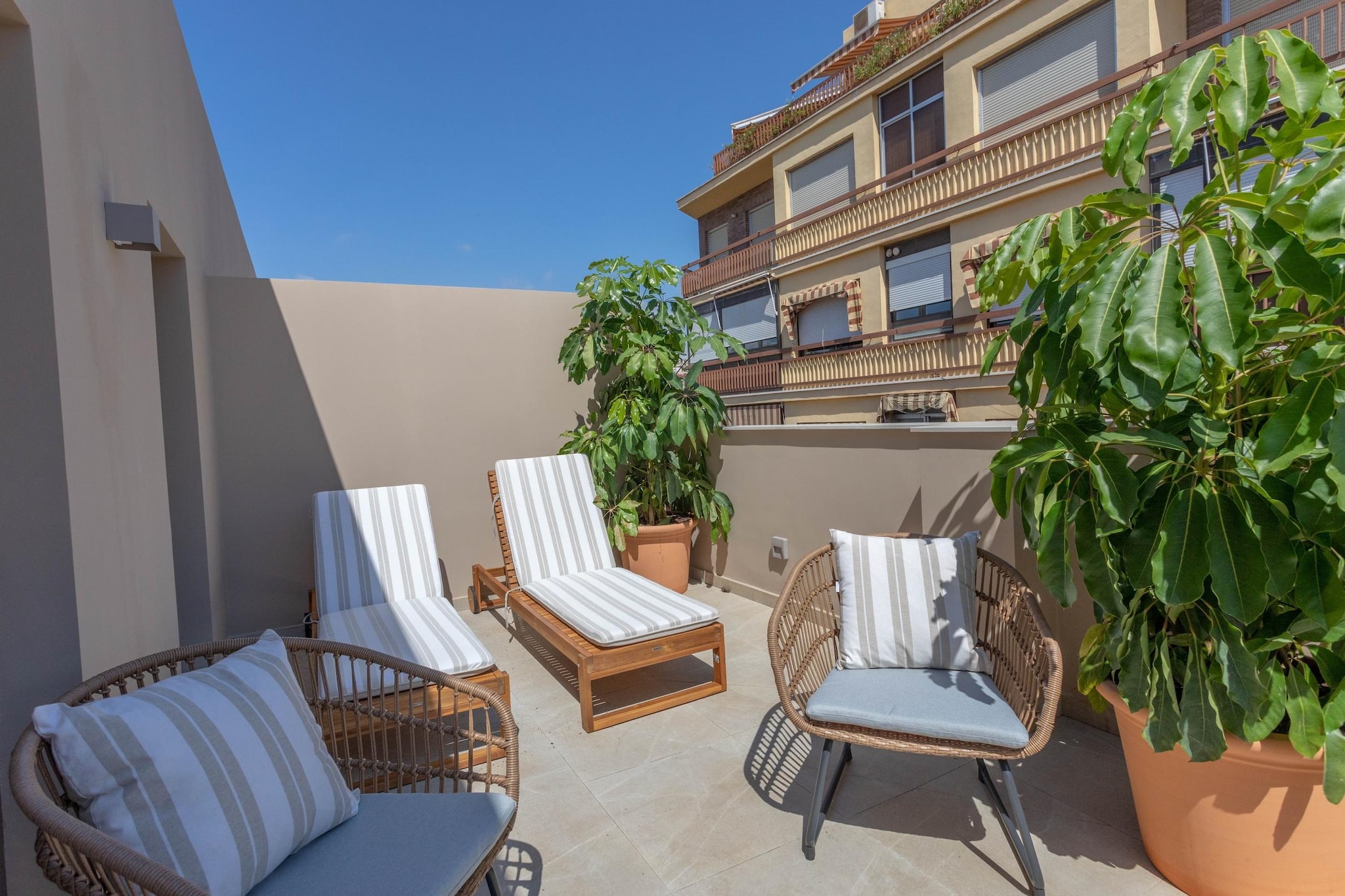 Atico premium - Terrasbalkon