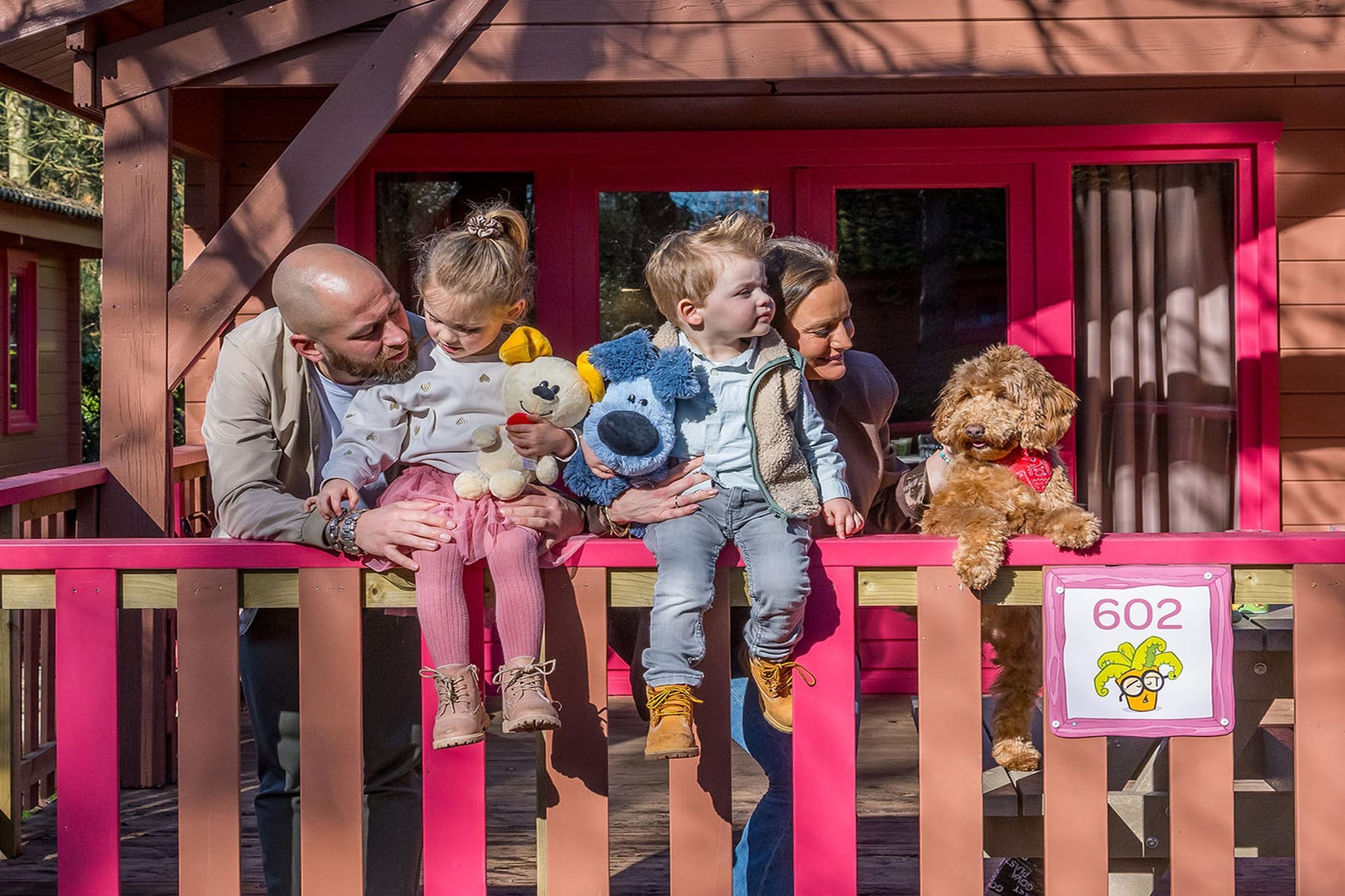 Wijze Varen Lodge 6p - Buitenkant zomer