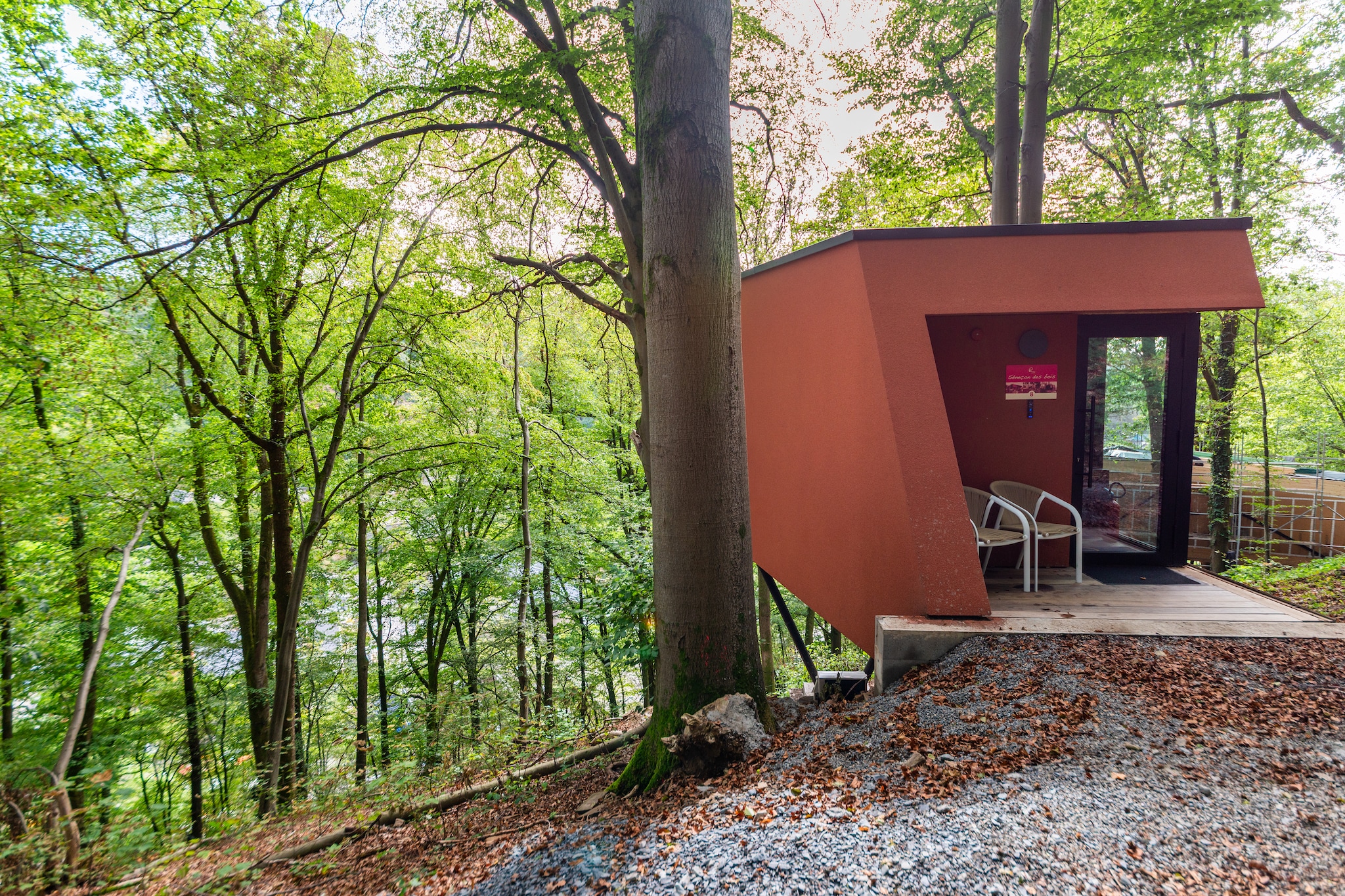 Cabane Olivine 12 - Buitenkant zomer