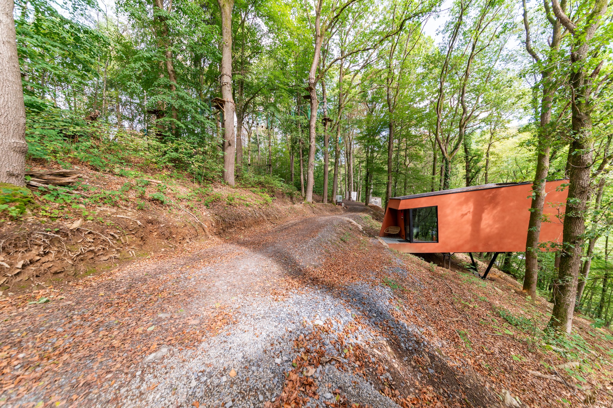 Cabane Olivine 12 - Buitenkant zomer