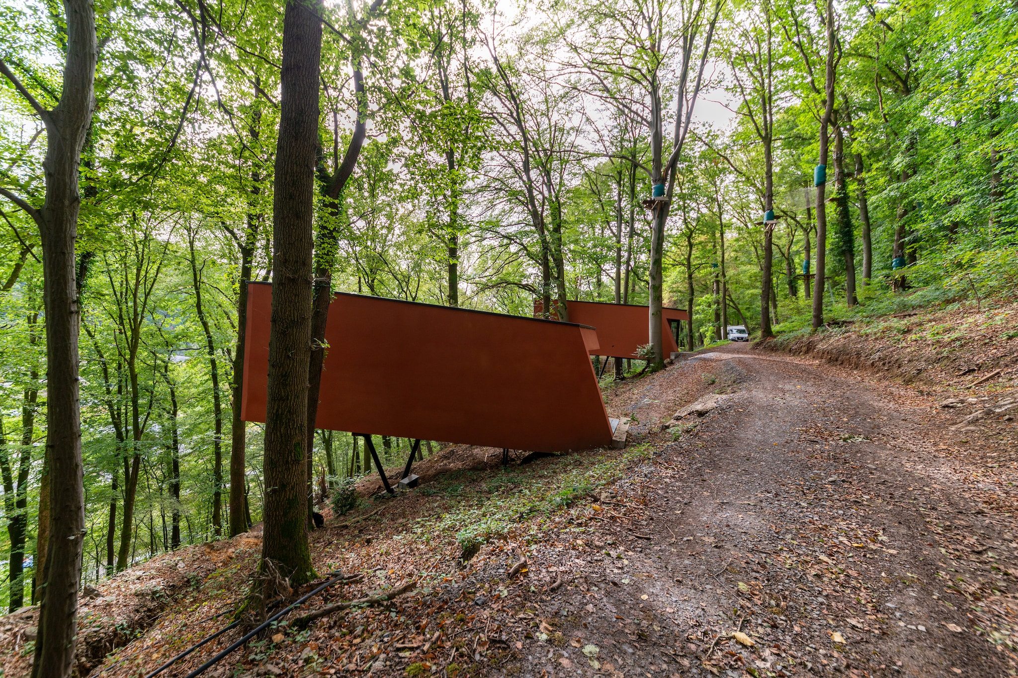 Cabane Olivine 12 - Buitenkant zomer